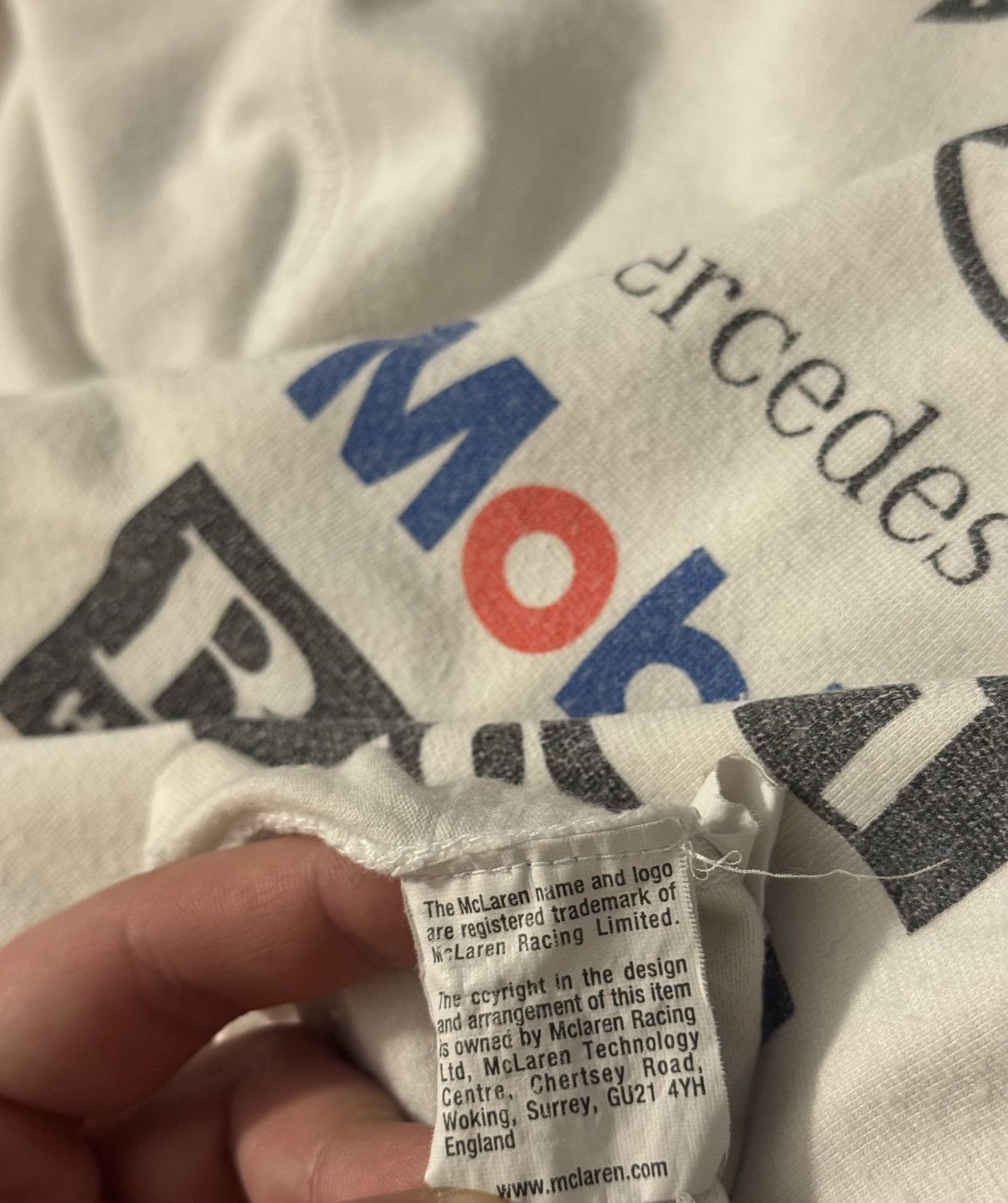 Vodafone McLaren Mercedes Racing Longsleeve Turtleneck Golf