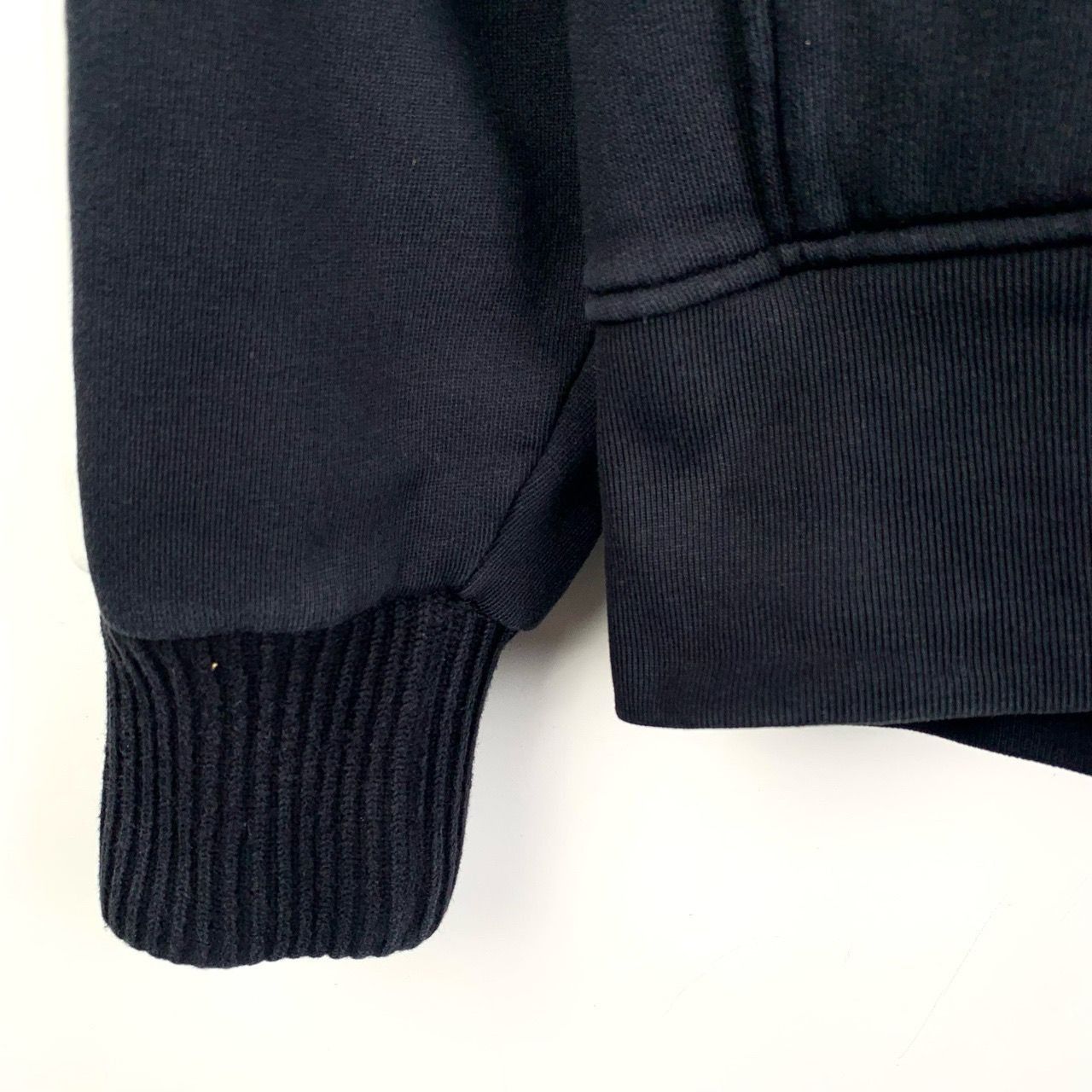 Burberry Burberry Navy Blue Side-Striped Hooded Cotton Fleece Zipper Size US XS / EU 42 / 0 - 6 Thumbnail