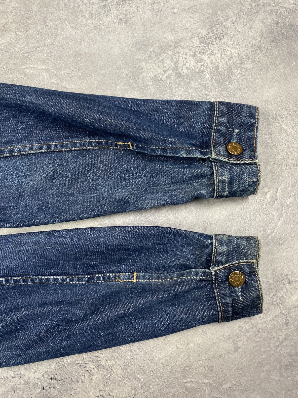 Levi's Vintage Levis Denim Jeans Trucker Jacket Bomber Size M / US 6-8 / IT 42-44 - 8 Thumbnail