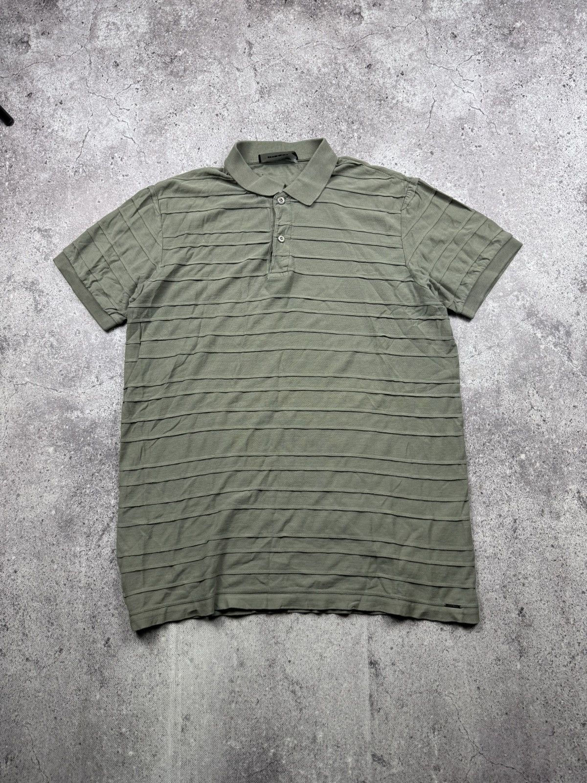 Diesel Avant Garde Diesel Junya Watanabe Style Y2K Rugby Polo Jpn Size US M / EU 48-50 / 2 - 1 Thumbnail