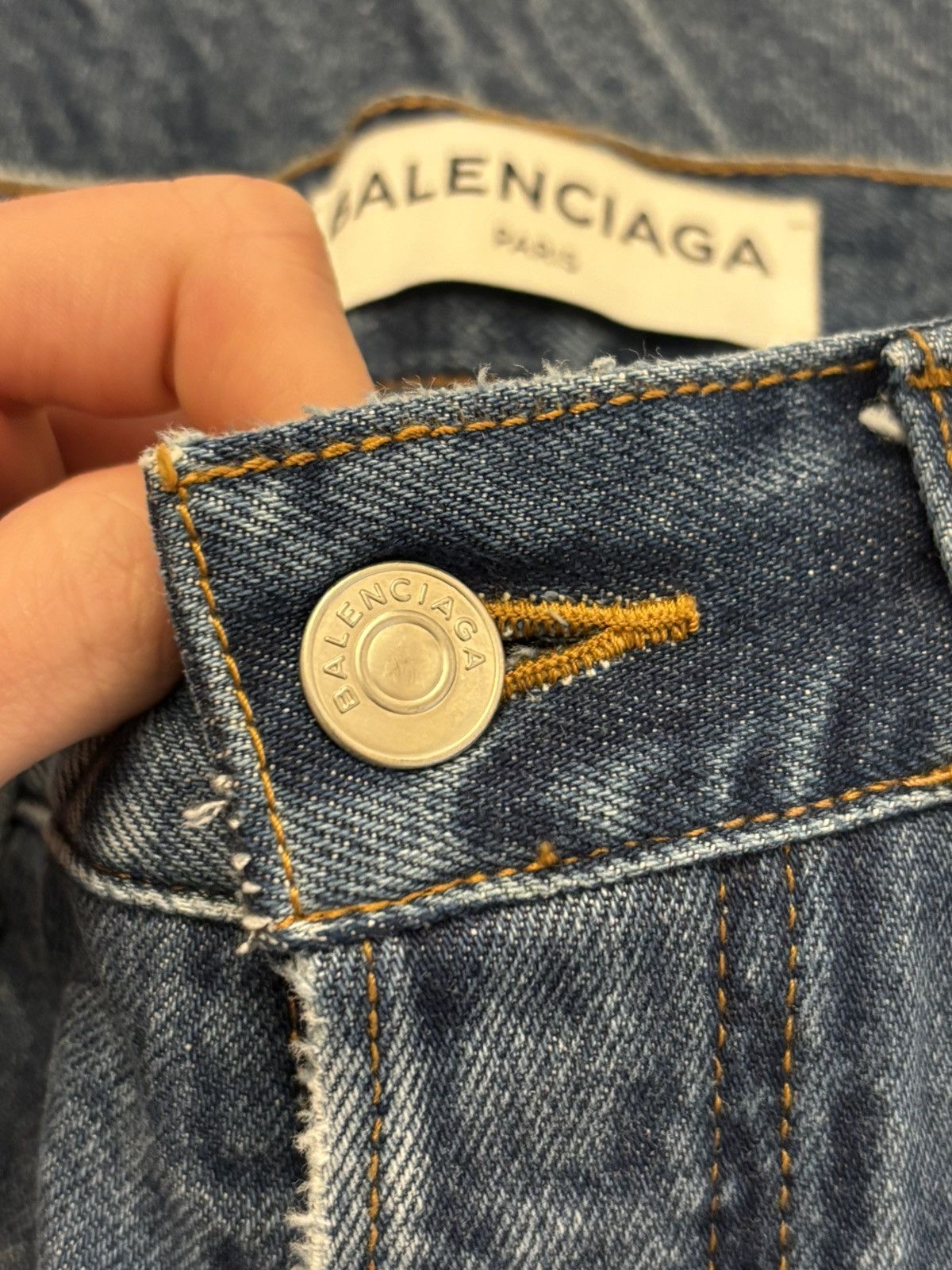Balenciaga Balenciaga Knife cut denim Size US 28 / EU 44 - 9 Thumbnail