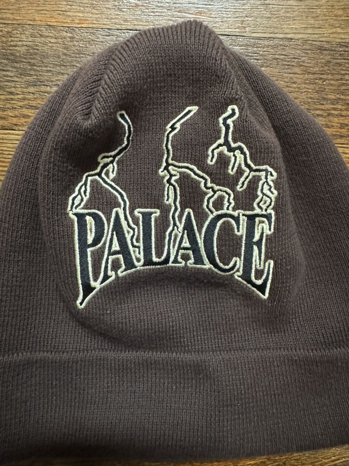 Palace Palace Lightning Speed Beanie Brown Size ONE SIZE - 2 Thumbnail