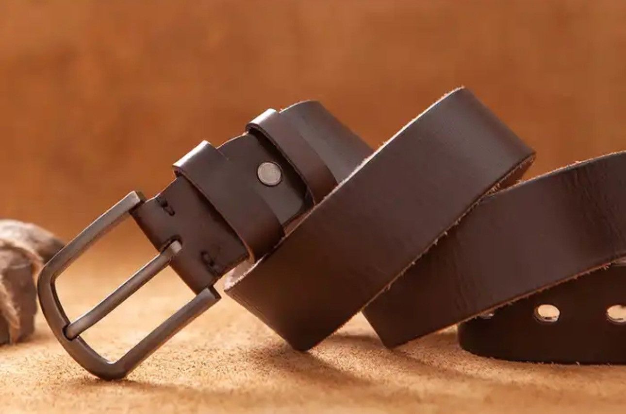 Dark Brown colour High Quality Jeans Belts