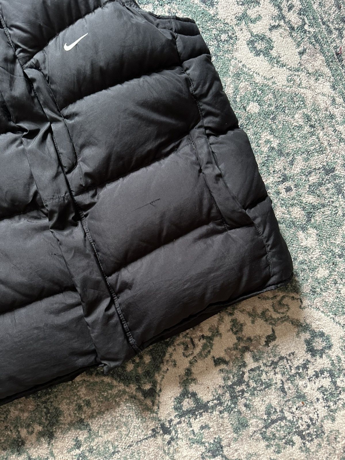 Nike × Skepta VINTAGE NIKE SWOOSH WINTER DOWN PUFFER JACKET Y2K L Size US L / EU 52-54 / 3 - 3 Thumbnail