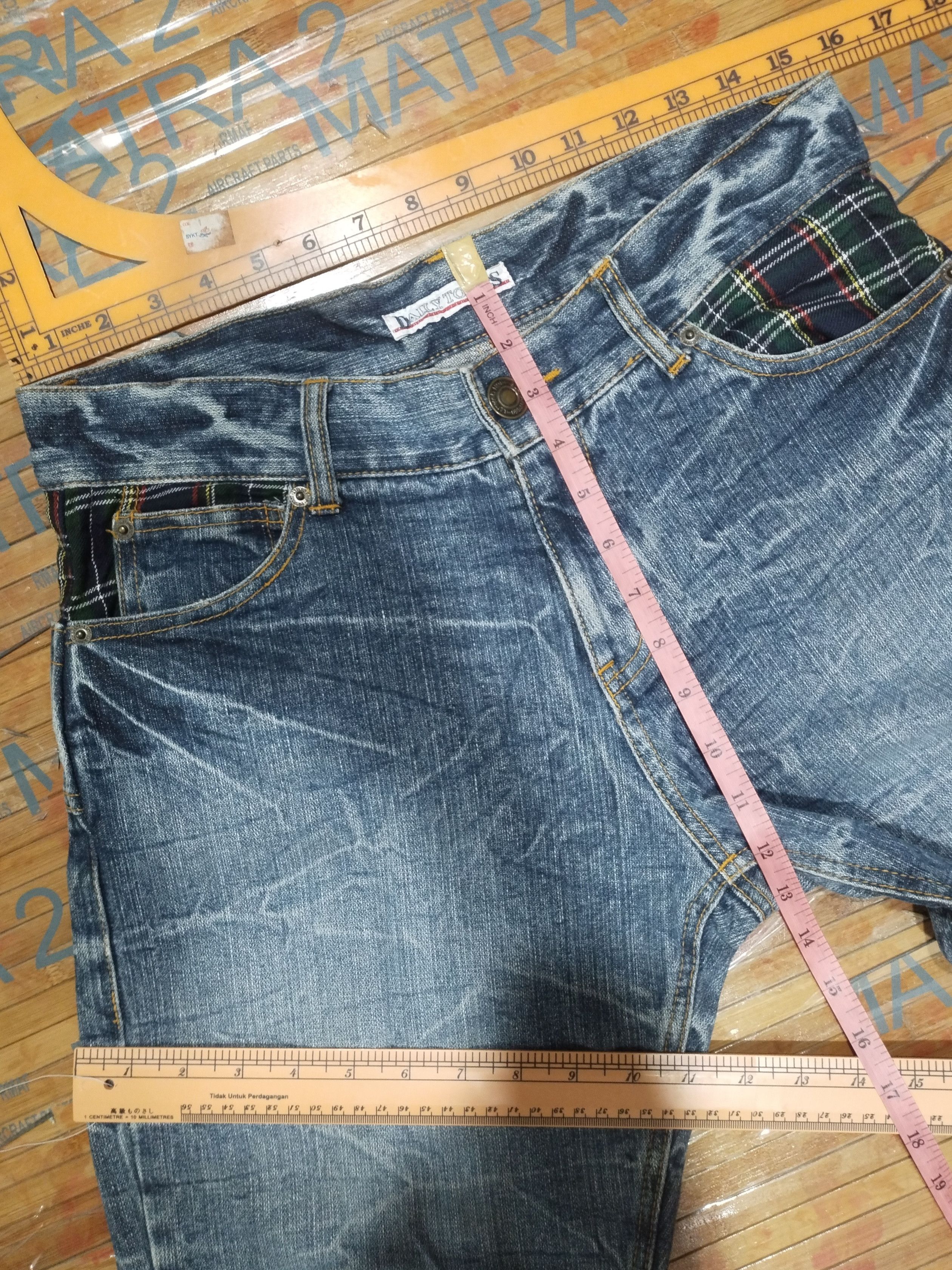 Japanese Brand × Vintage Jeans Daily Topics " Baggy Style" Sz 30" Size US 30 / EU 46 - 2 Thumbnail