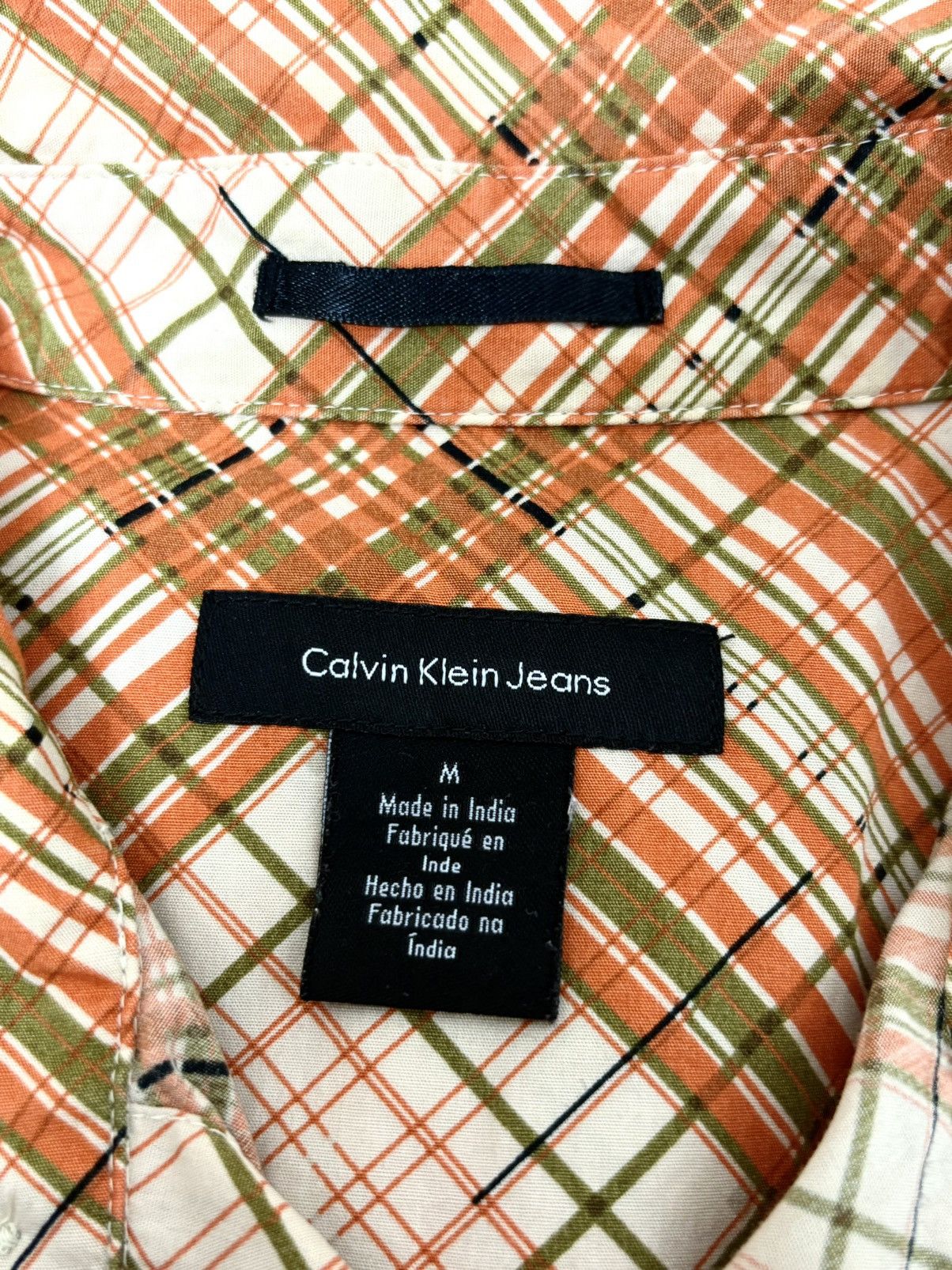 Calvin Klein Calvin Klein Bird of Prey Embroidered Button Up Shirt Size US M / EU 48-50 / 2 - 7 Thumbnail