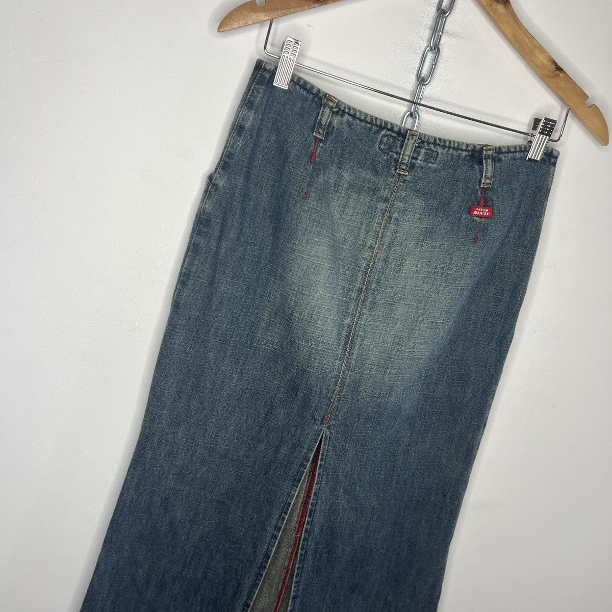 Miss Sixty Miss Sixty Denim Long Skirt Vintage Apparel Size 28" / US 6 / IT 42 - 4 Thumbnail