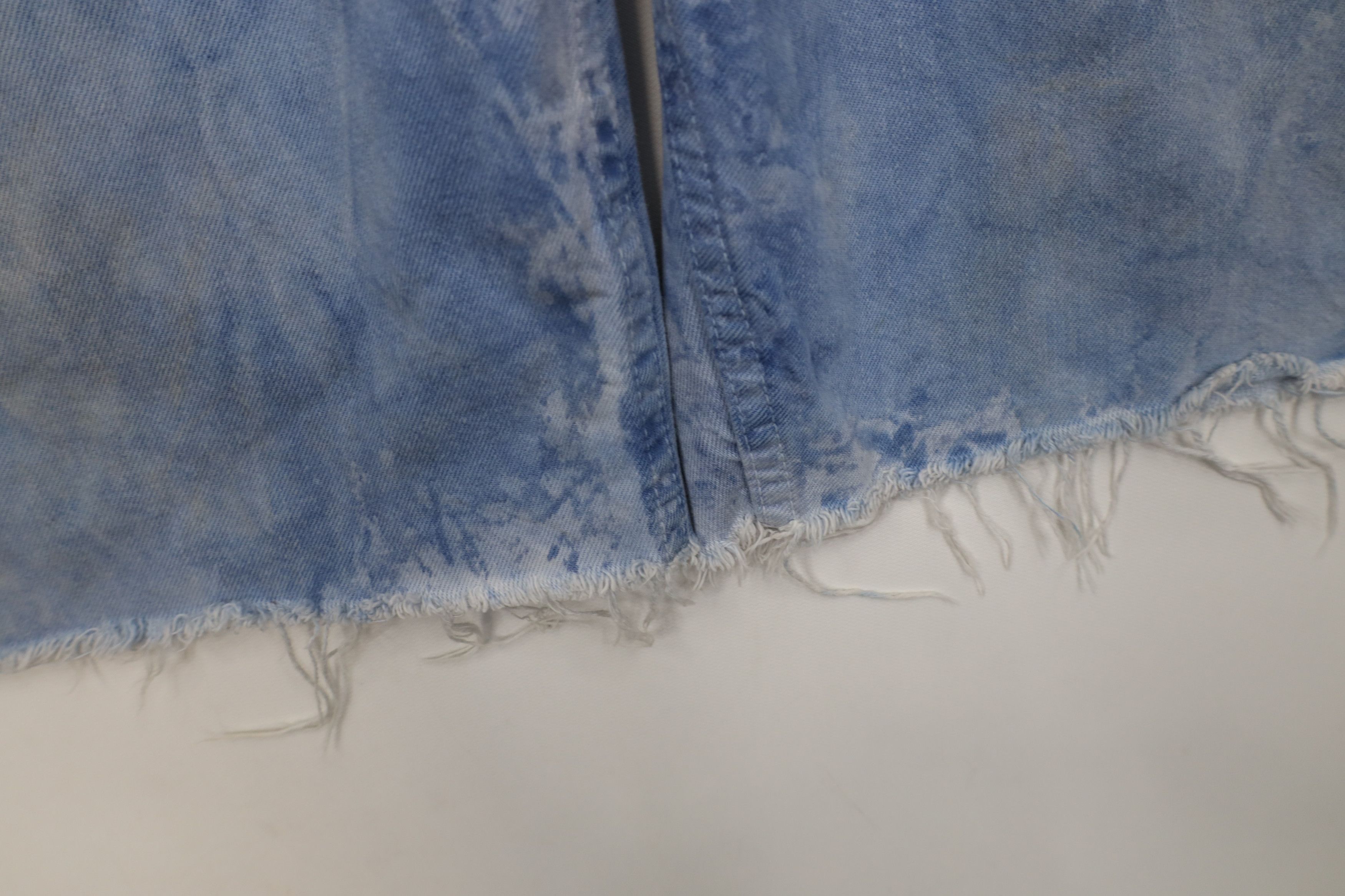 Levi's Vintage Y2K Levis 511 Off Acid Wash Denim Jean Shorts Jorts Size US 38 / EU 54 - 7 Thumbnail