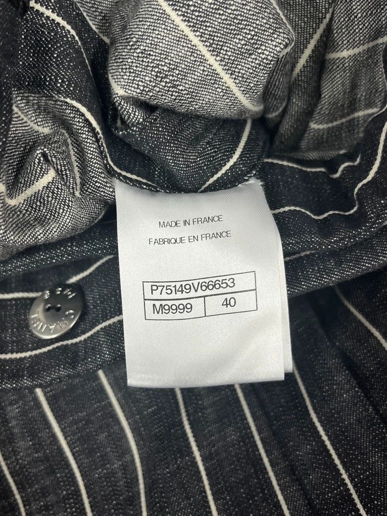 Chanel Chanel 23A striped wide-leg trousers Size 26" / US 2 / IT 38 - 5 Thumbnail