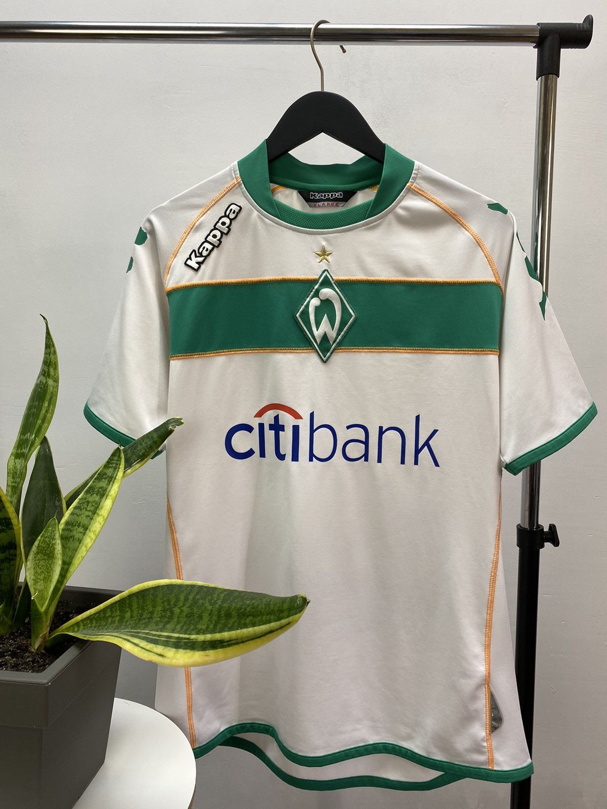 Kappa × Vintage Werder Bremen 2008 2009 Kappa Soccer Jersey Football Shirt Size US XL / EU 56 / 4 - 1 Thumbnail