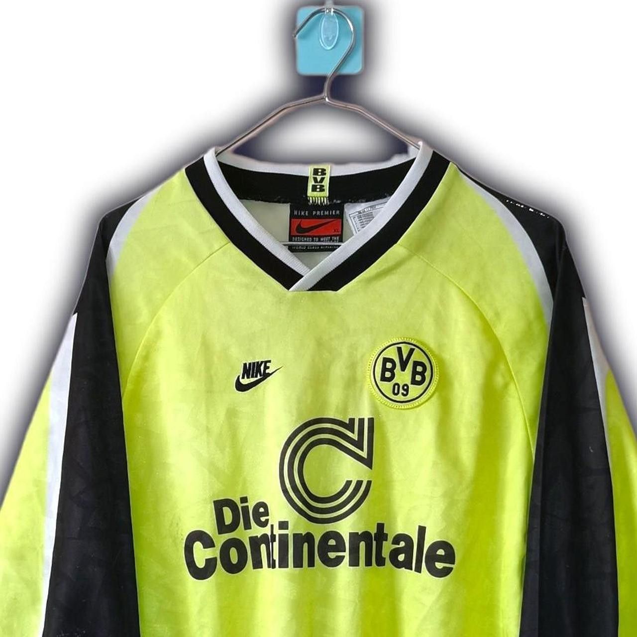 Nike BVB Borussia dortmund Germany 1995 1996 Home Shirt sleeves Size US M / EU 48-50 / 2 - 1 Thumbnail