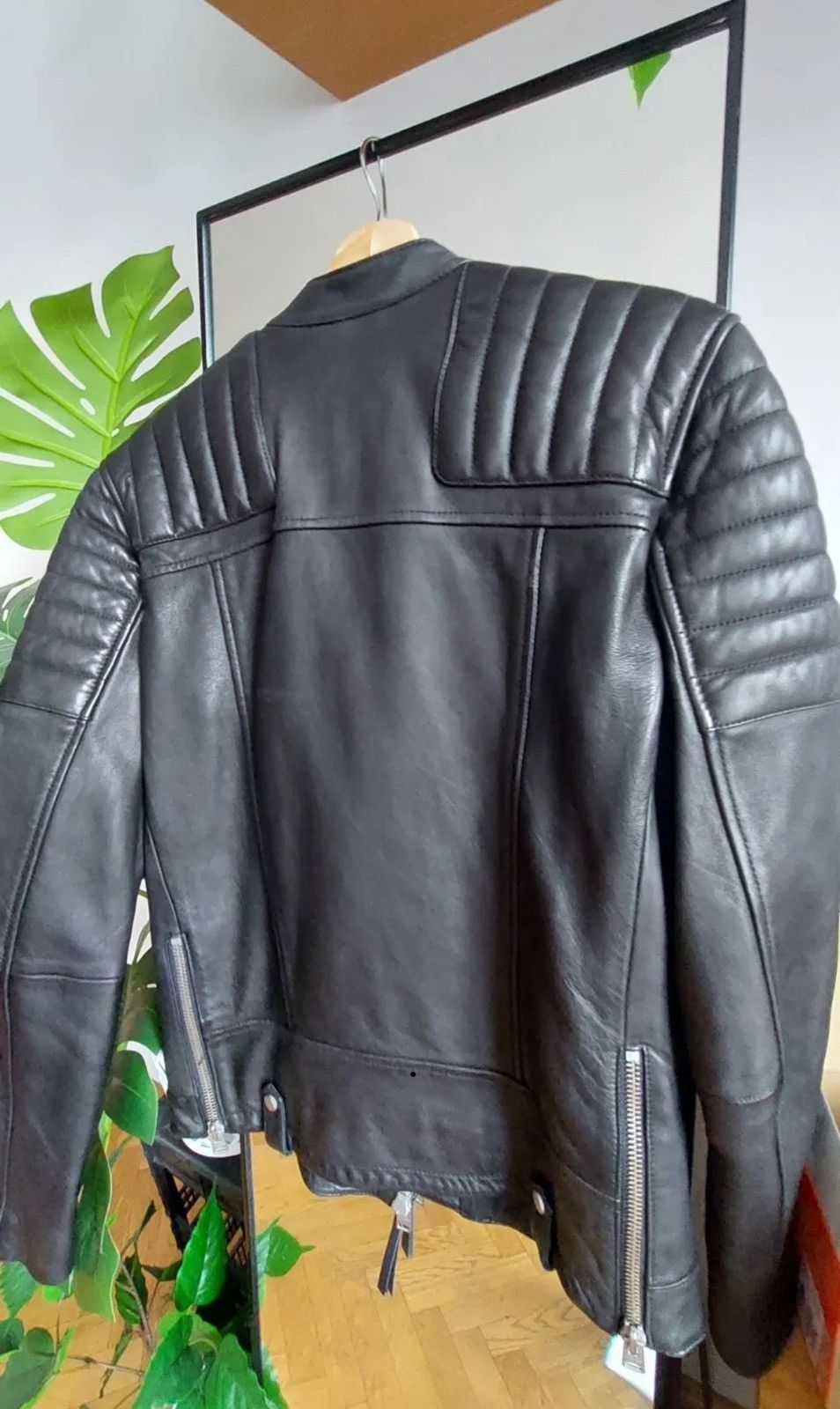 Allsaints Allsaints Leather Jacket Jasper Biker Black XS Size US XS / EU 42 / 0 - 8 Thumbnail