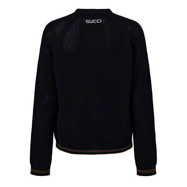 Gucci GUCCI Knitted Cardigan Size US L / EU 52-54 / 3 - 6 Thumbnail