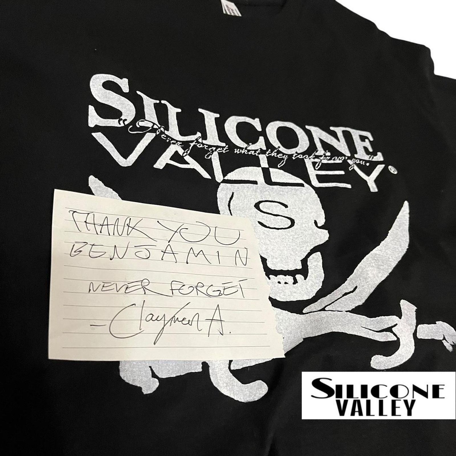 Other Sillicone Valley Hand Pressed 1/25 Tshirt (first release) Size US L / EU 52-54 / 3 - 1 Thumbnail