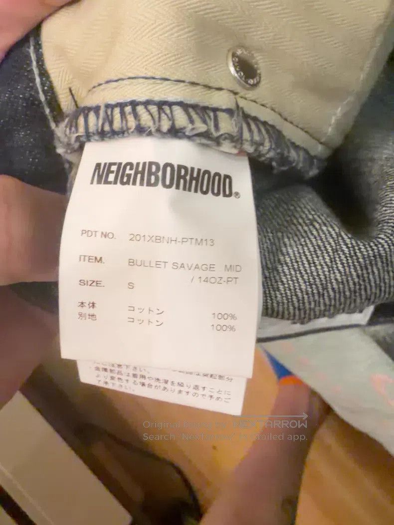 Neighborhood Neighborhood size S Bullet Hole King Jeans Size US 27 - 9 Thumbnail