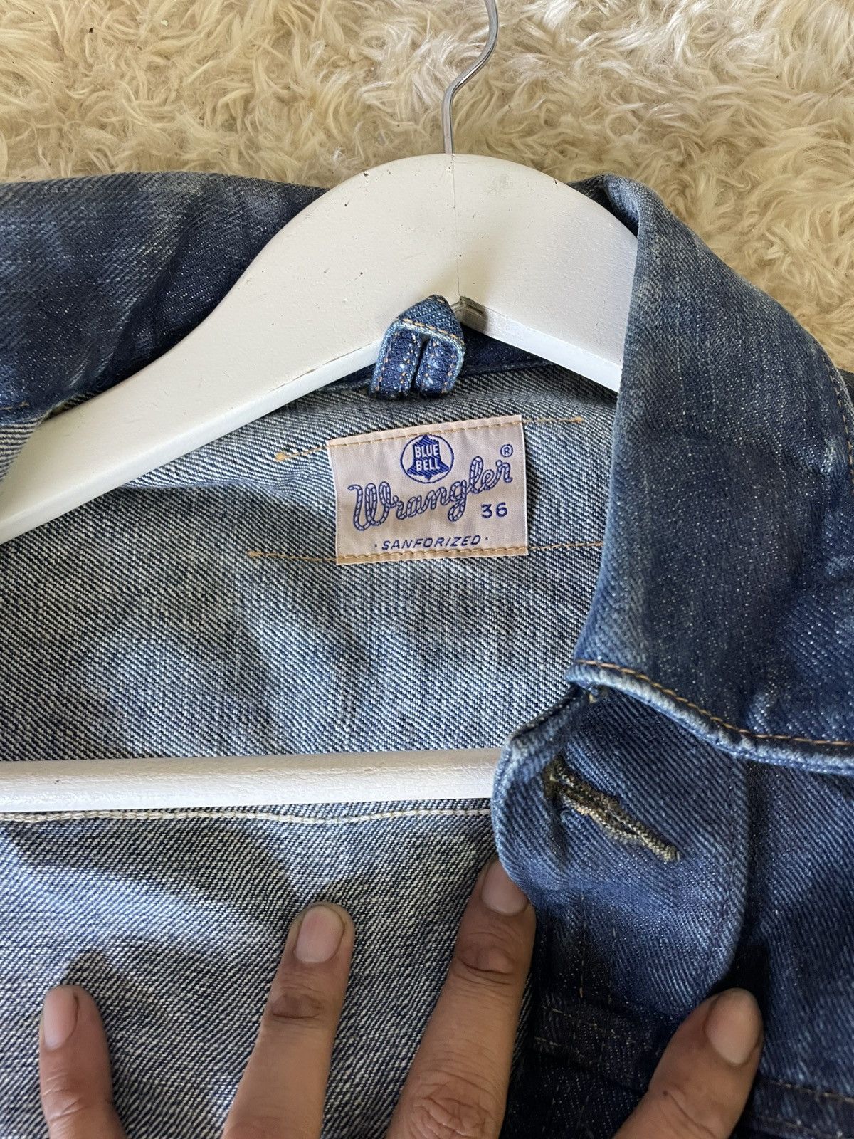 Wrangler Vintage 70-80s Wrangler Tipe one Single Pocket Size US S / EU 44-46 / 1 - 8 Thumbnail