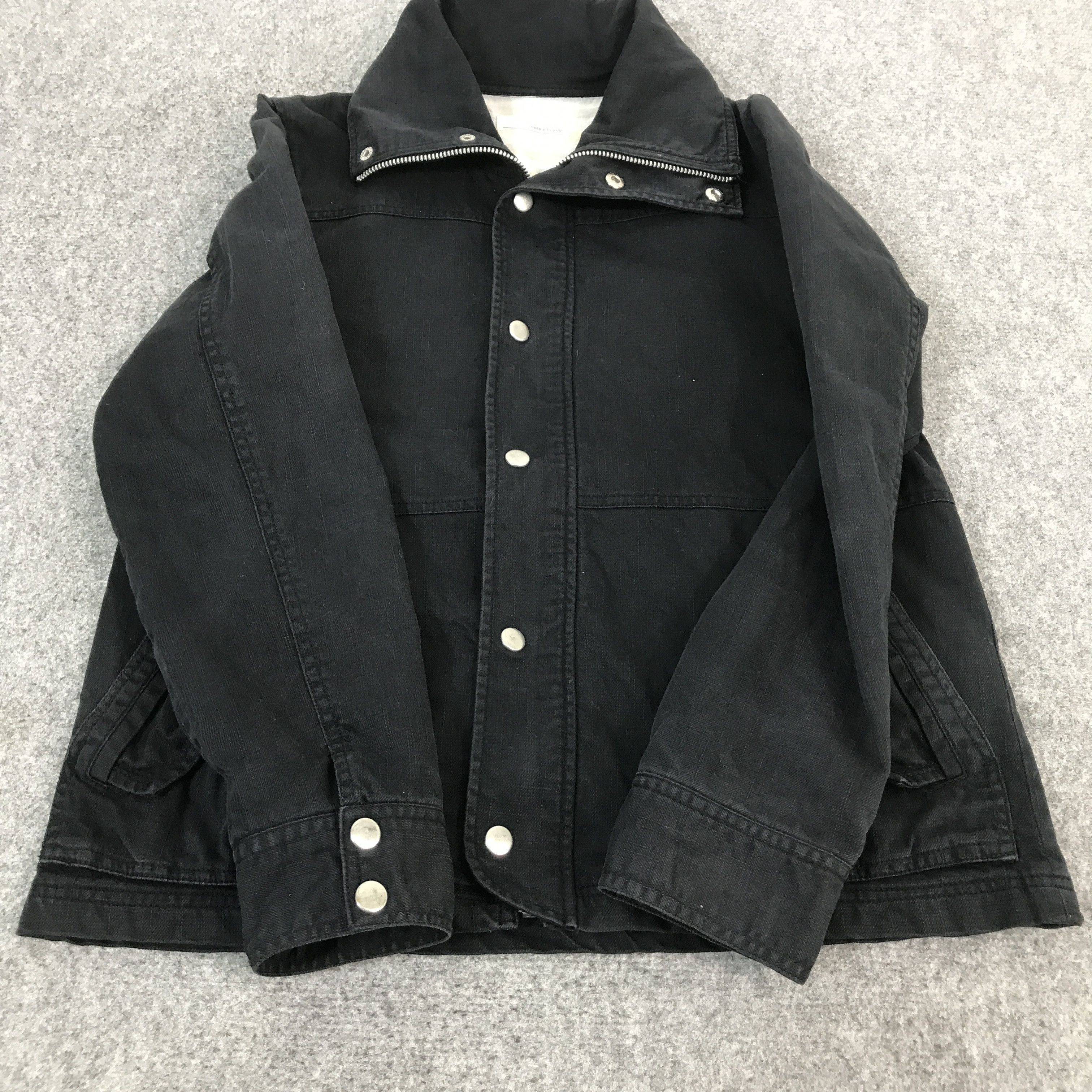Japanese Brand HERE'S TO YOU DESIGN BONO STYLE BLACK JACKET Size US M / EU 48-50 / 2 - 8 Thumbnail
