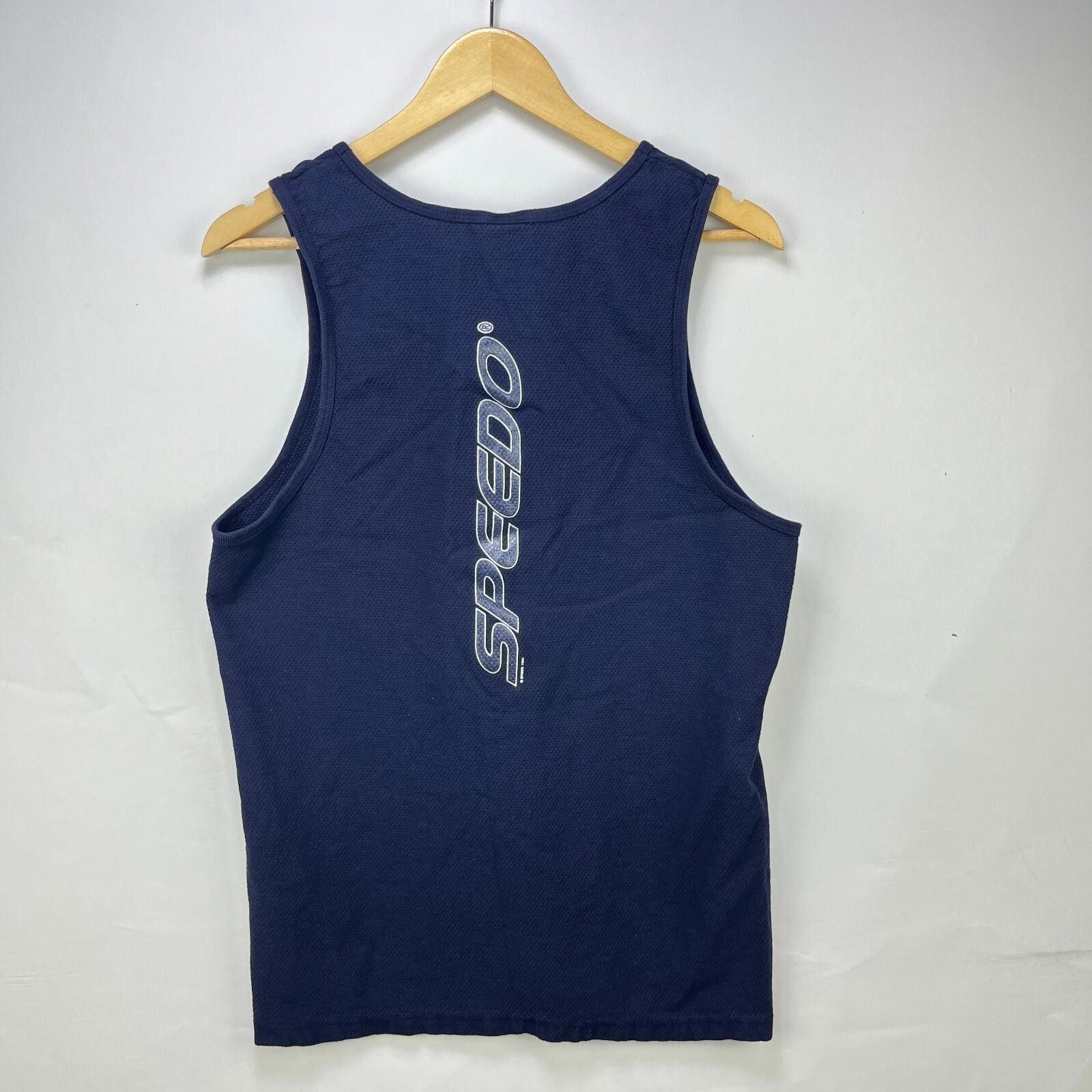 Speedo Vintage Y2K Speedo Tank Top Medium Made in USA Size US M / EU 48-50 / 2 - 1 Thumbnail