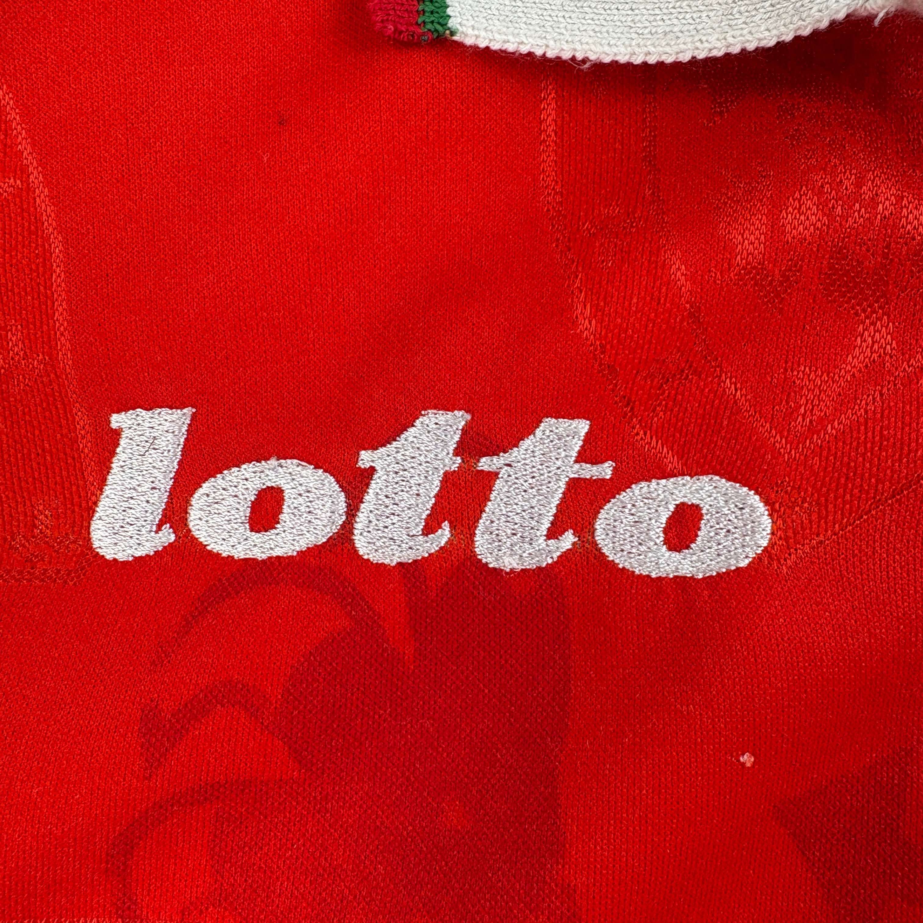 Lotto Sport Wales 1998-2000 Lotto home #8 football jersey shirt size XL Size US XL / EU 56 / 4 - 4 Thumbnail
