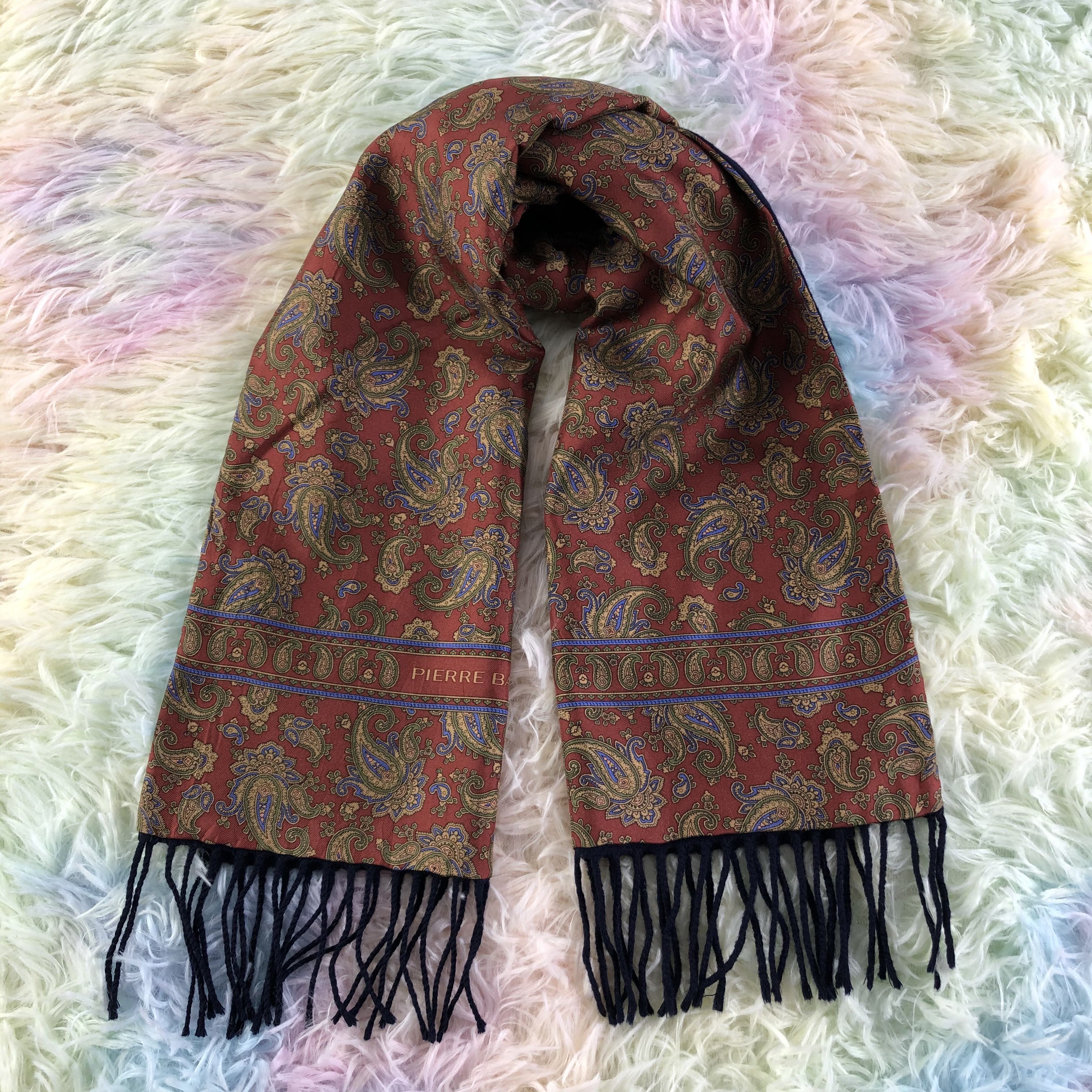 Vintage Pierre Balmain Scarf / Muffler / Neckwear - KM112 Size ONE SIZE - 1 Thumbnail