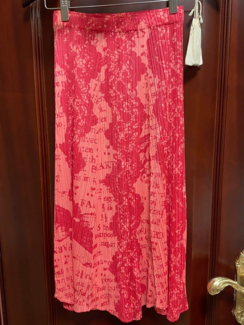 Issey Miyake issey miyake size:1 Patterned long dress Size 31" - 2 Thumbnail