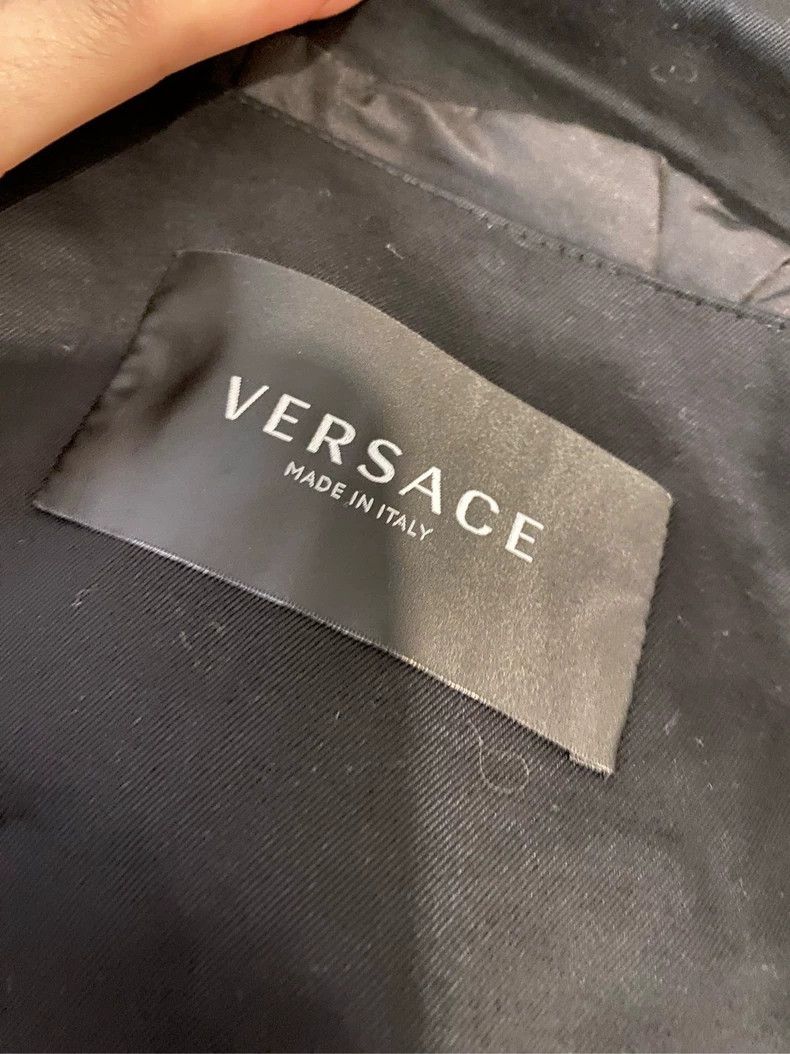 Versace Versace Men's multi-pocket hunting outfit black pie overco Size US L / EU 52-54 / 3 - 4 Thumbnail