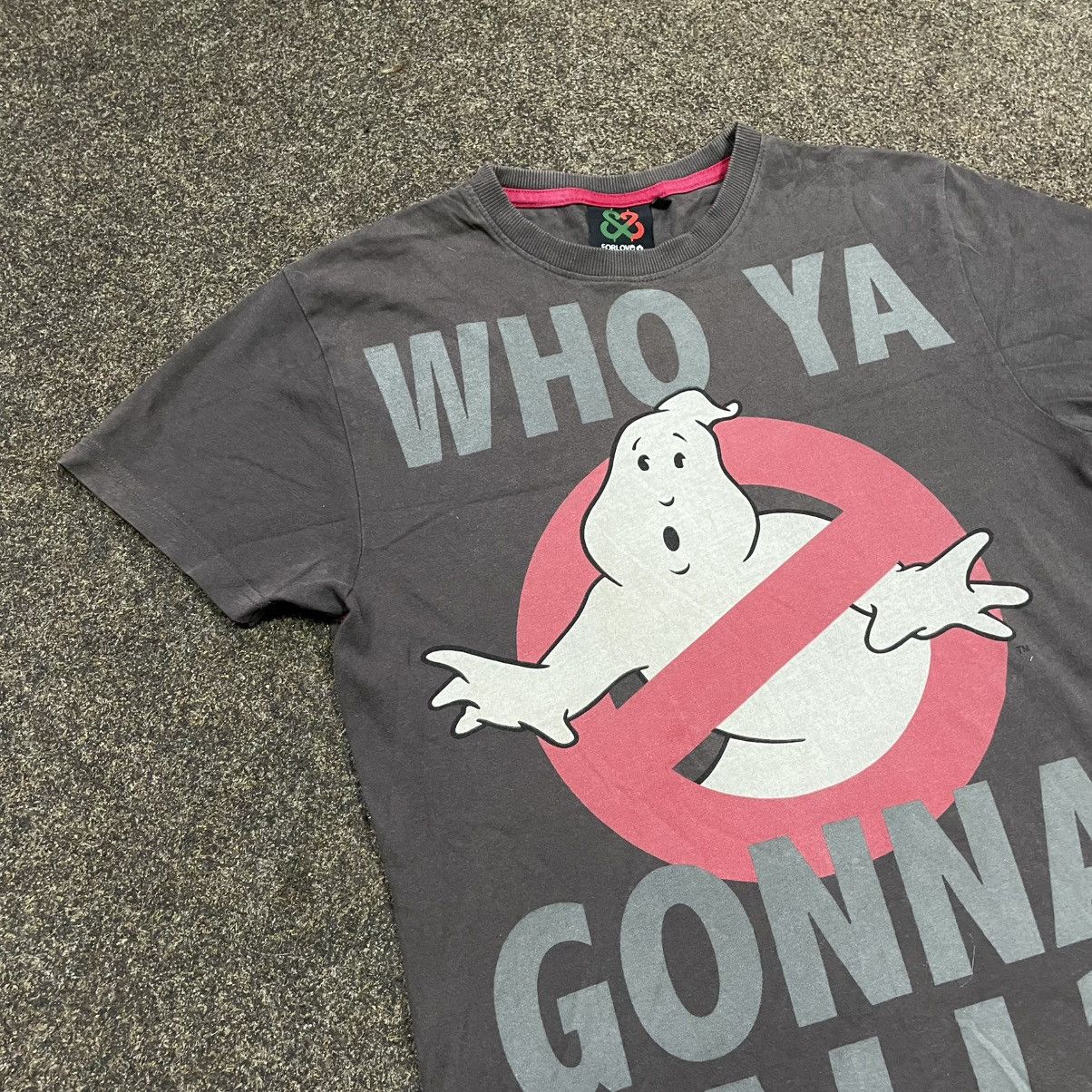 Vintage Vintage Y2K Ghostbusters Graphic Tee Sun Faded Grunge Boxy S Size US S / EU 44-46 / 1 - 2 Thumbnail