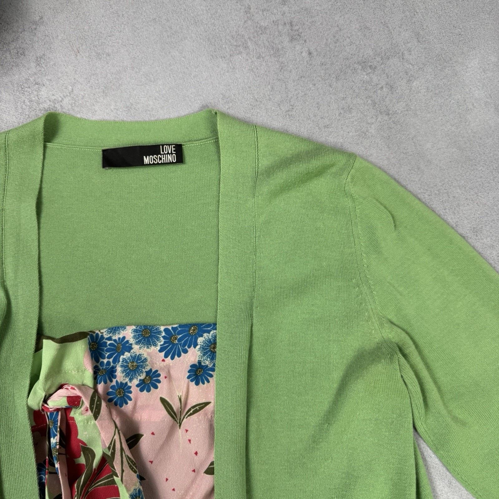 Moschino Love Moschino Sweater Women Size IT 42 Green Size M / US 6-8 / IT 42-44 - 6 Thumbnail