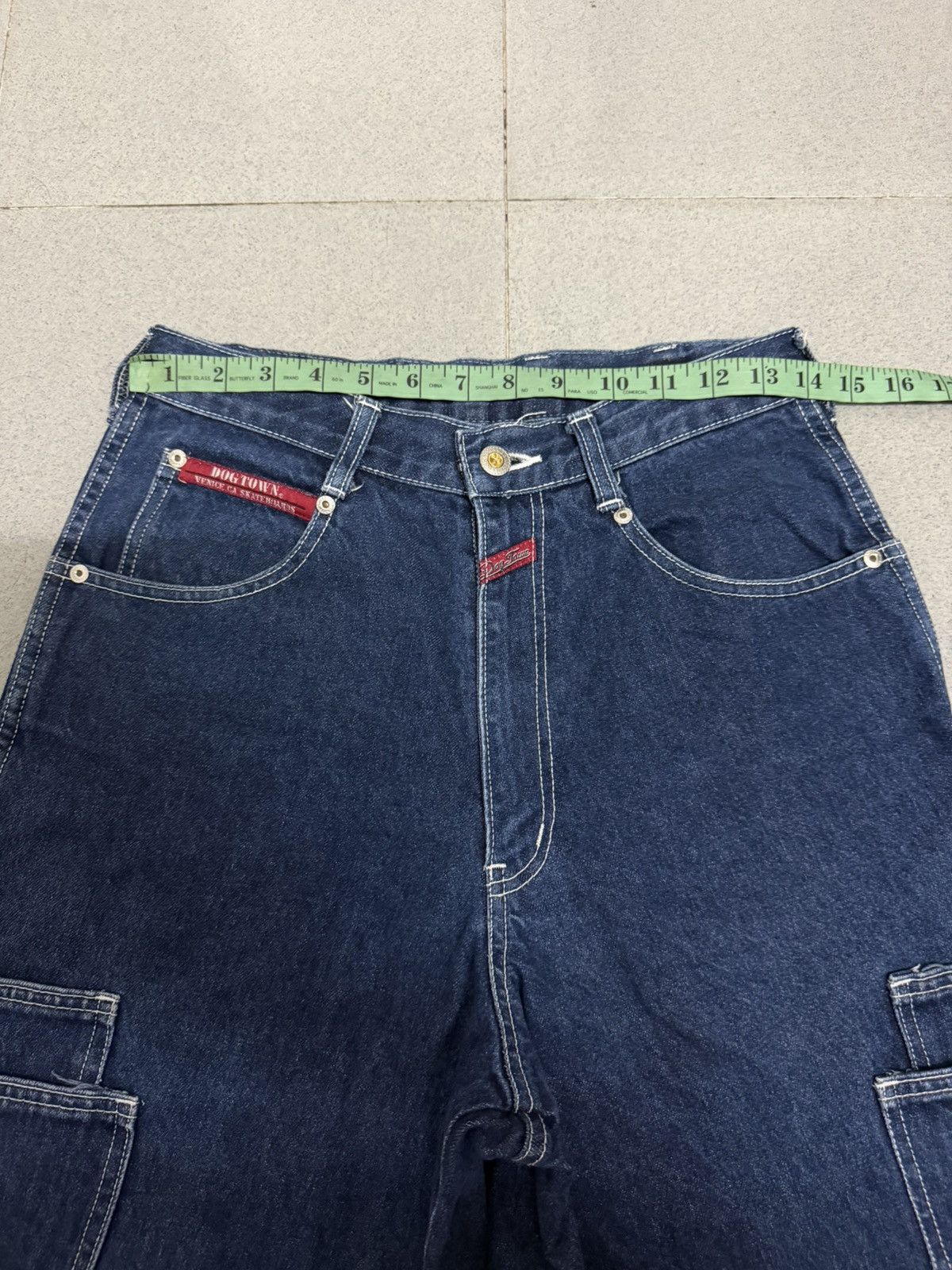 Dogtown Vintage Dogtown Skateboard Baggy Cargo Denim Jeans Size US 28 / EU 44 - 14 Thumbnail