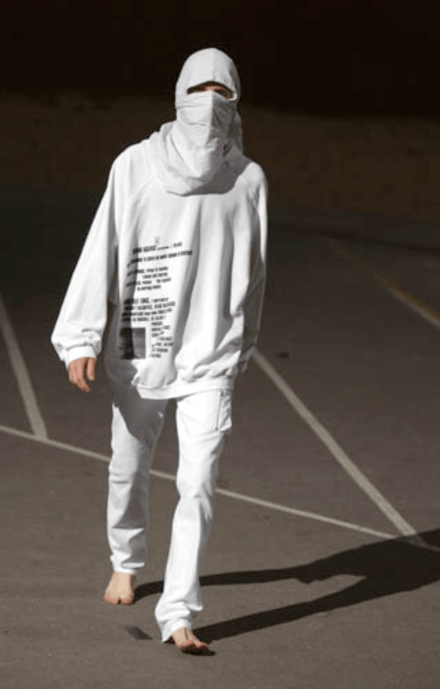 Raf Simons SS02 Raf Simons ‘Terror’ Kollaps Graphic Oversized Hoodie Size US XL / EU 56 / 4 - 9 Thumbnail