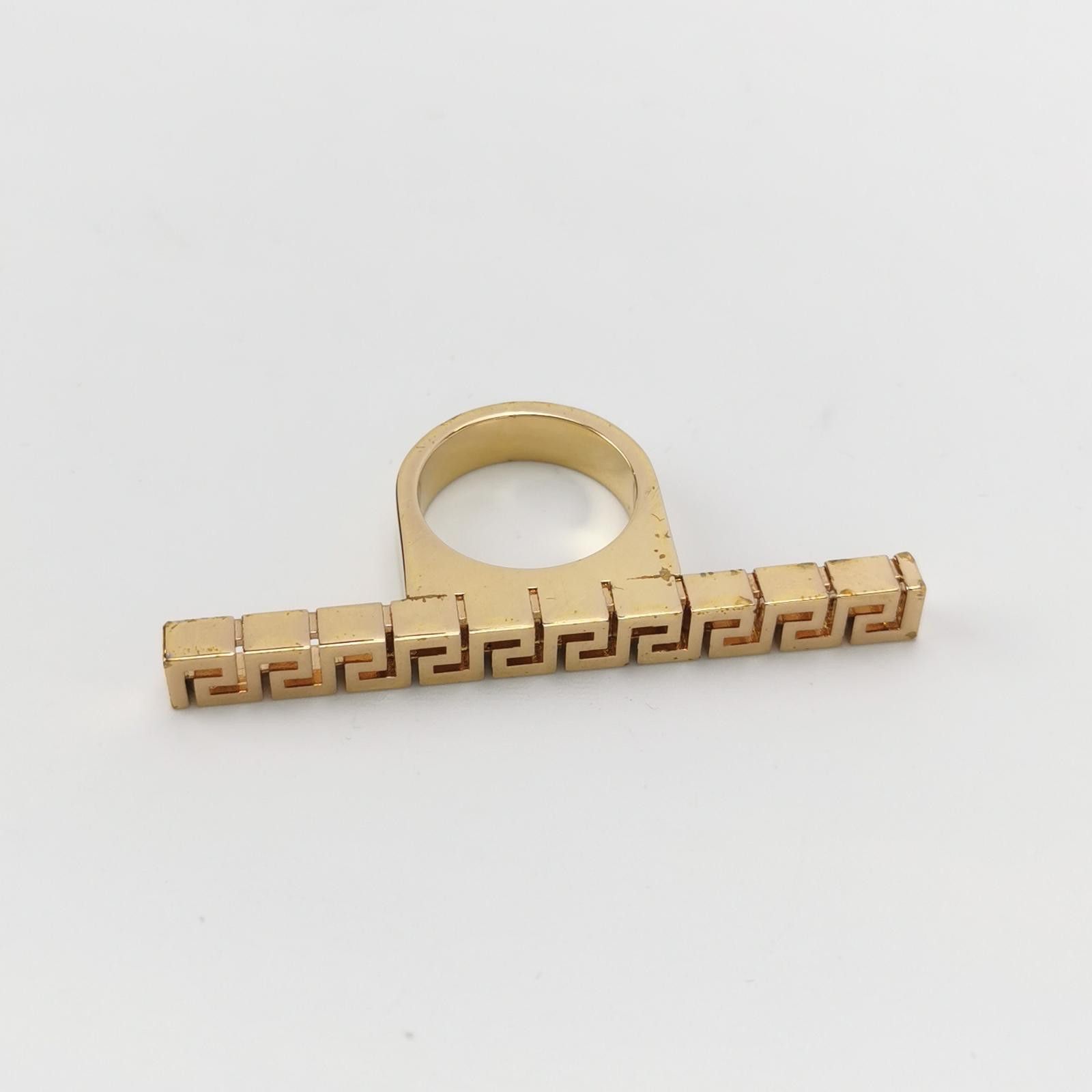 Versace Versace Greek Key Ring Size 13 -z2505 Size ONE SIZE - 6 Thumbnail
