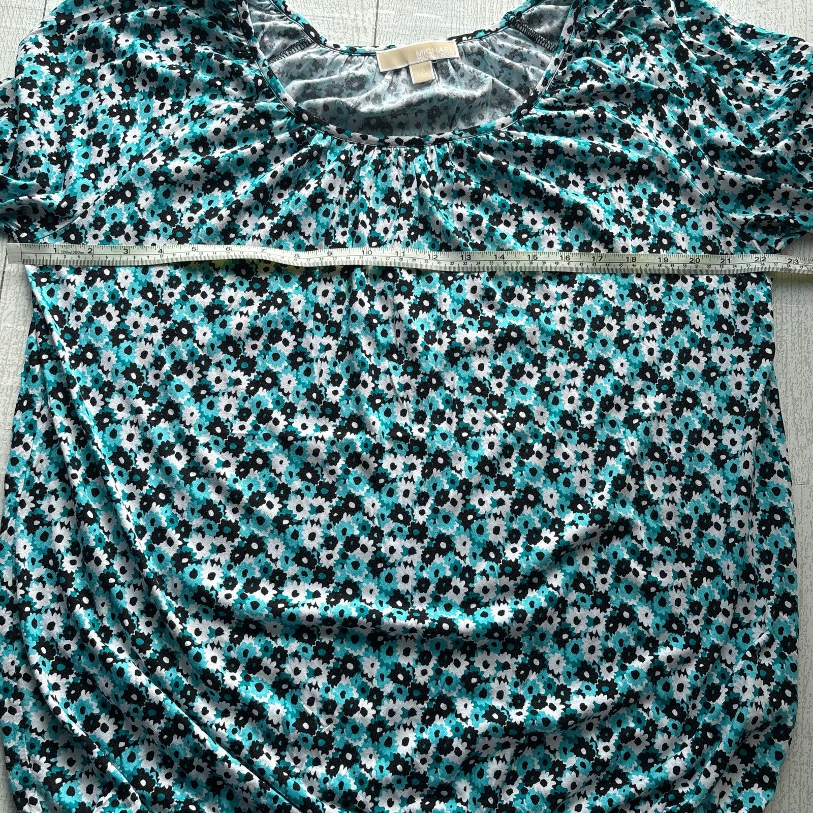 Michael Kors MICHAEL Michael Kors 3/4 sleeve Floral Top Size 1X Size XXL / US 16-18 / IT 52-54 - 5 Thumbnail