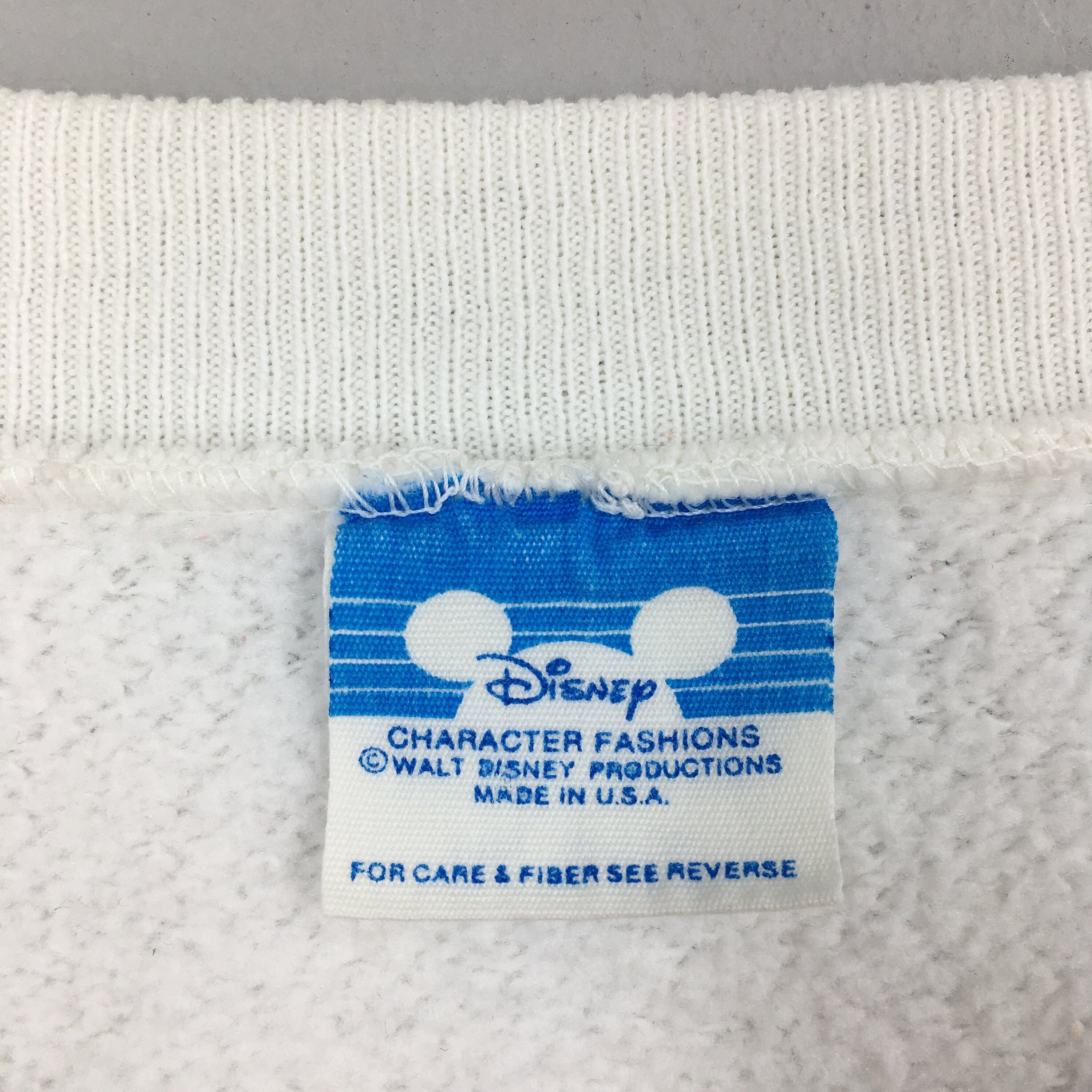 Disney Vintage 90s Minnie Mouse White Sweatshirt 2XLarge Size US XXL / EU 58 / 5 - 5 Thumbnail