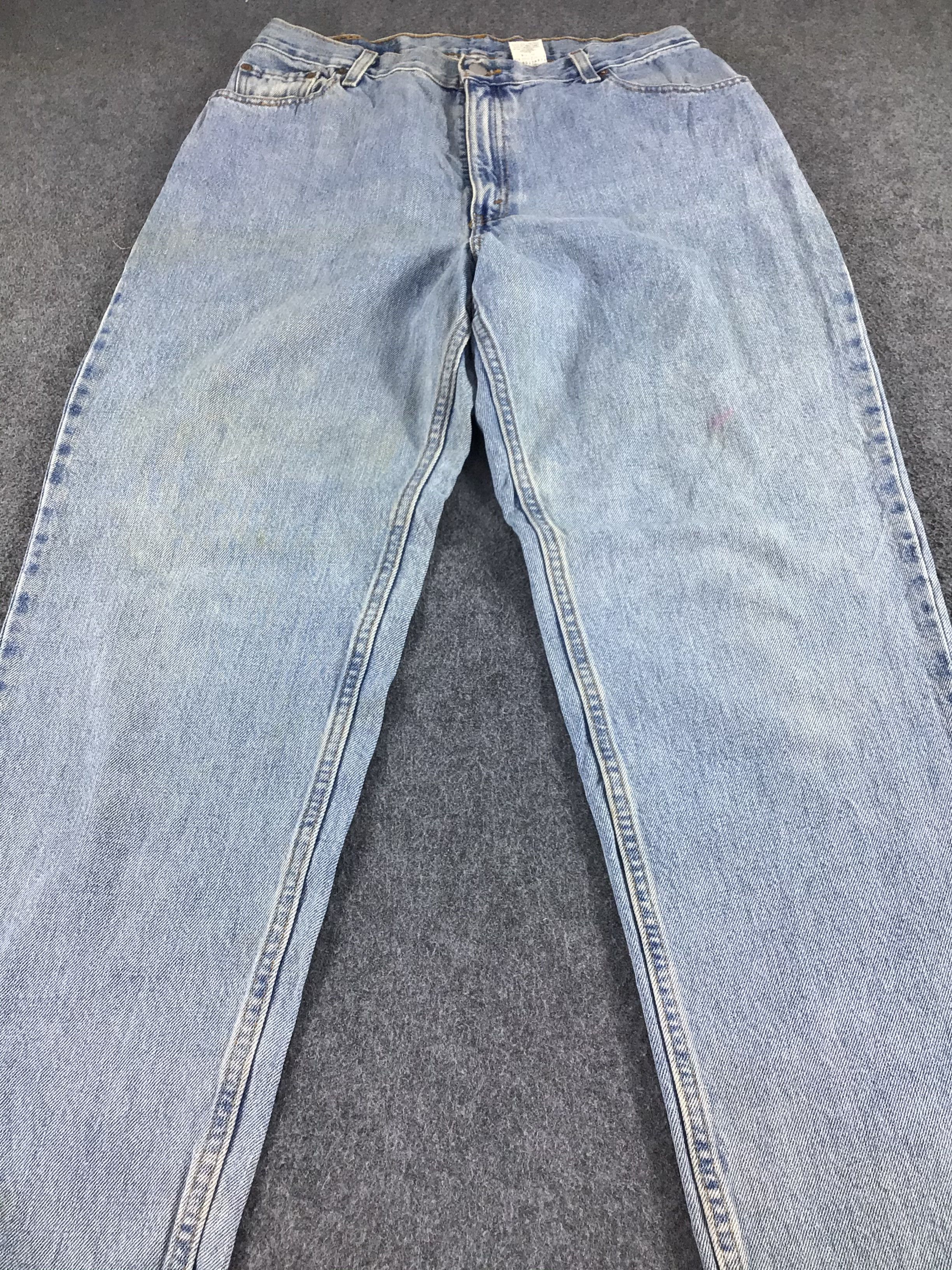 Levi's Vintage Levis 550 Jeans Medium Wash Denim -J551 Size US 32 / EU 48 - 3 Thumbnail