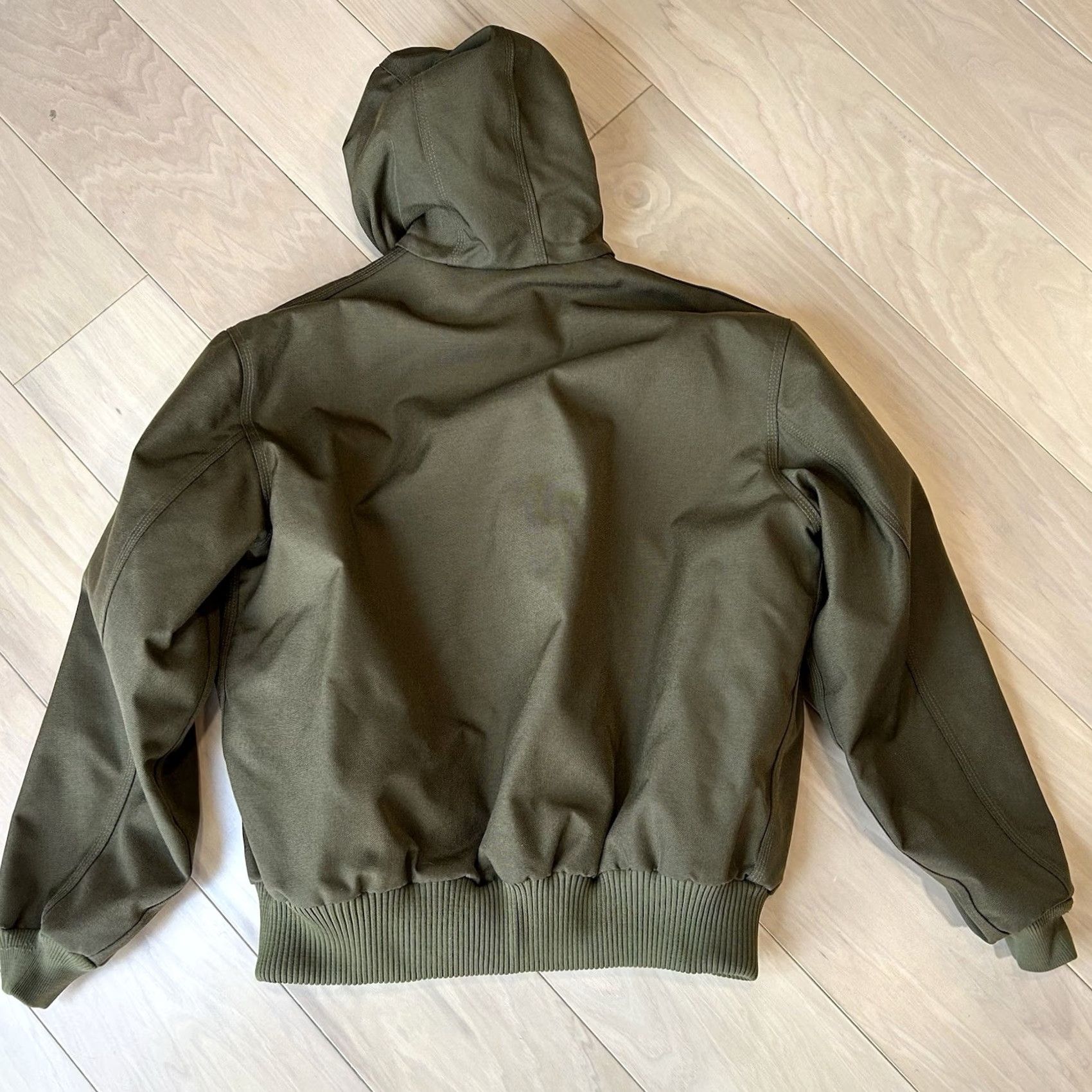 Carhartt VINTAGE Carhartt Extremes Active Jacket Thermal Lined J193-BRK 2007 Men’s XL Brown Nylon Zipper Logo Bomber Workwear Urban Winter Fall Spring Mens Size US XL / EU 56 / 4 - 3 Thumbnail