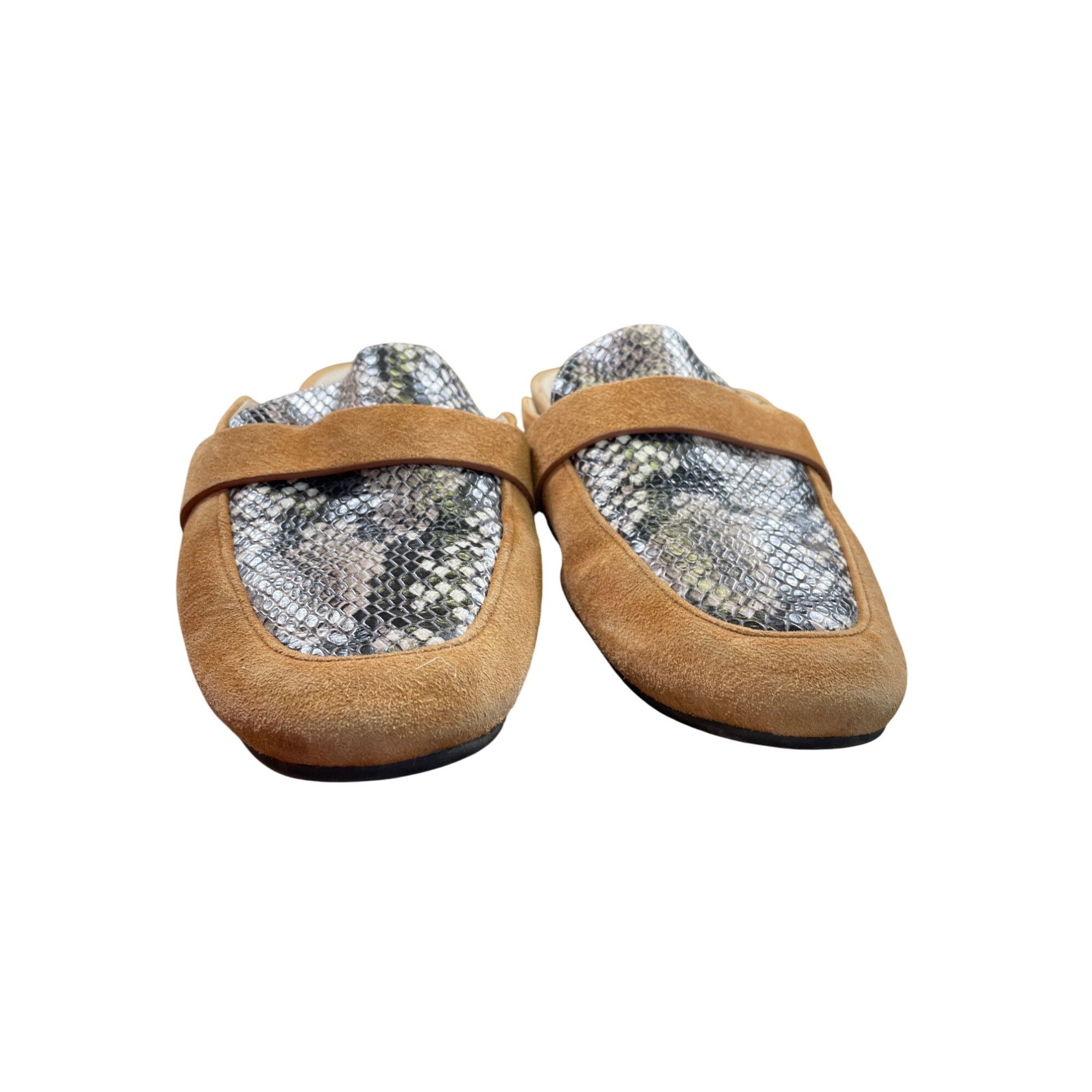 Cole Haan Cole Haan Womens Brown Leather Snake Print sandals Size 8B S Size US 8 / IT 38 - 7 Thumbnail