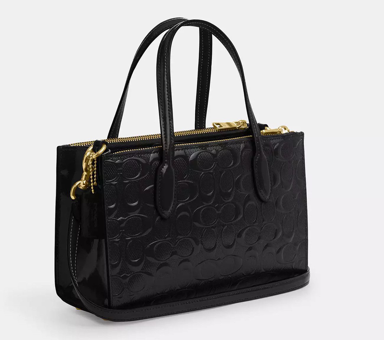 Coach Nina Small Tote Bag In Signature Leather CV400 Size ONE SIZE - 5 Thumbnail