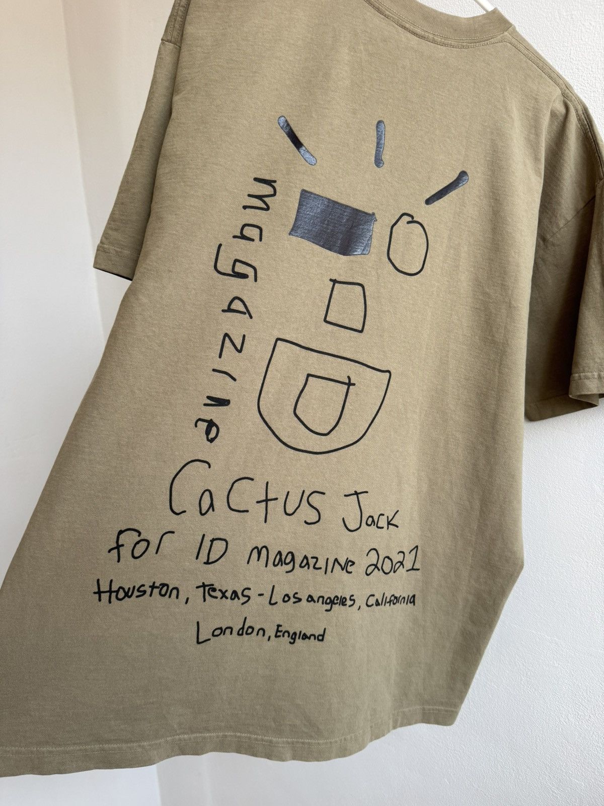 Travis Scott Travis Scott Utopia Cactus Jack T Shirt Tee For ID Magazine Size US L / EU 52-54 / 3 - 9 Thumbnail