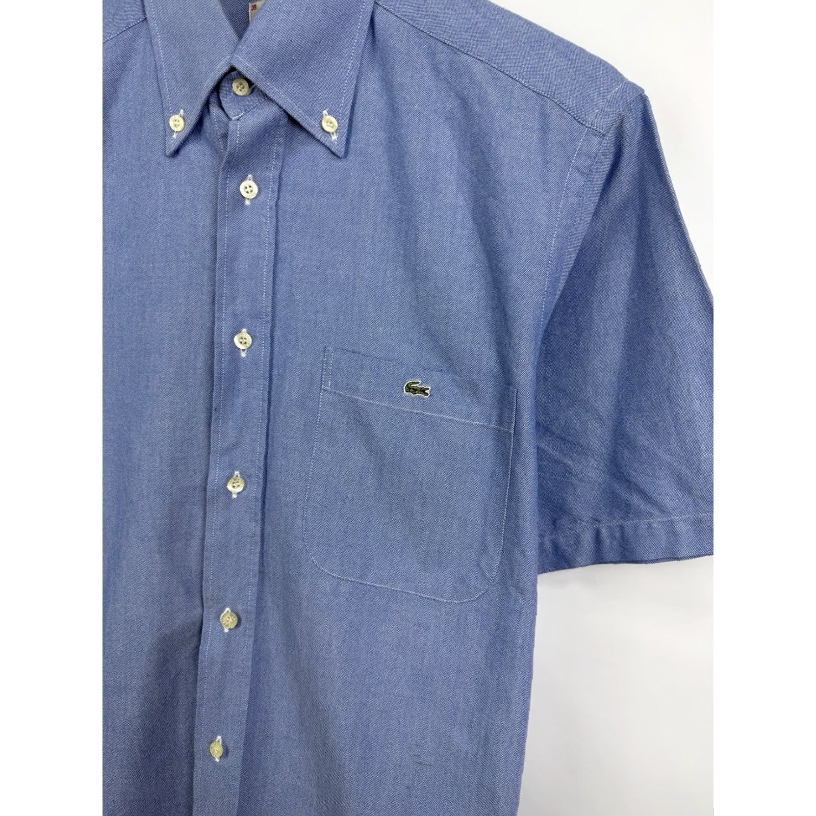 Lacoste VINTAGE Lacoste Shirt Men T-Shirt 90s Made in France Blue M 39 (M) Retro Rare Size 39 (M) Mens Size US M / EU 48-50 / 2 - 4 Thumbnail