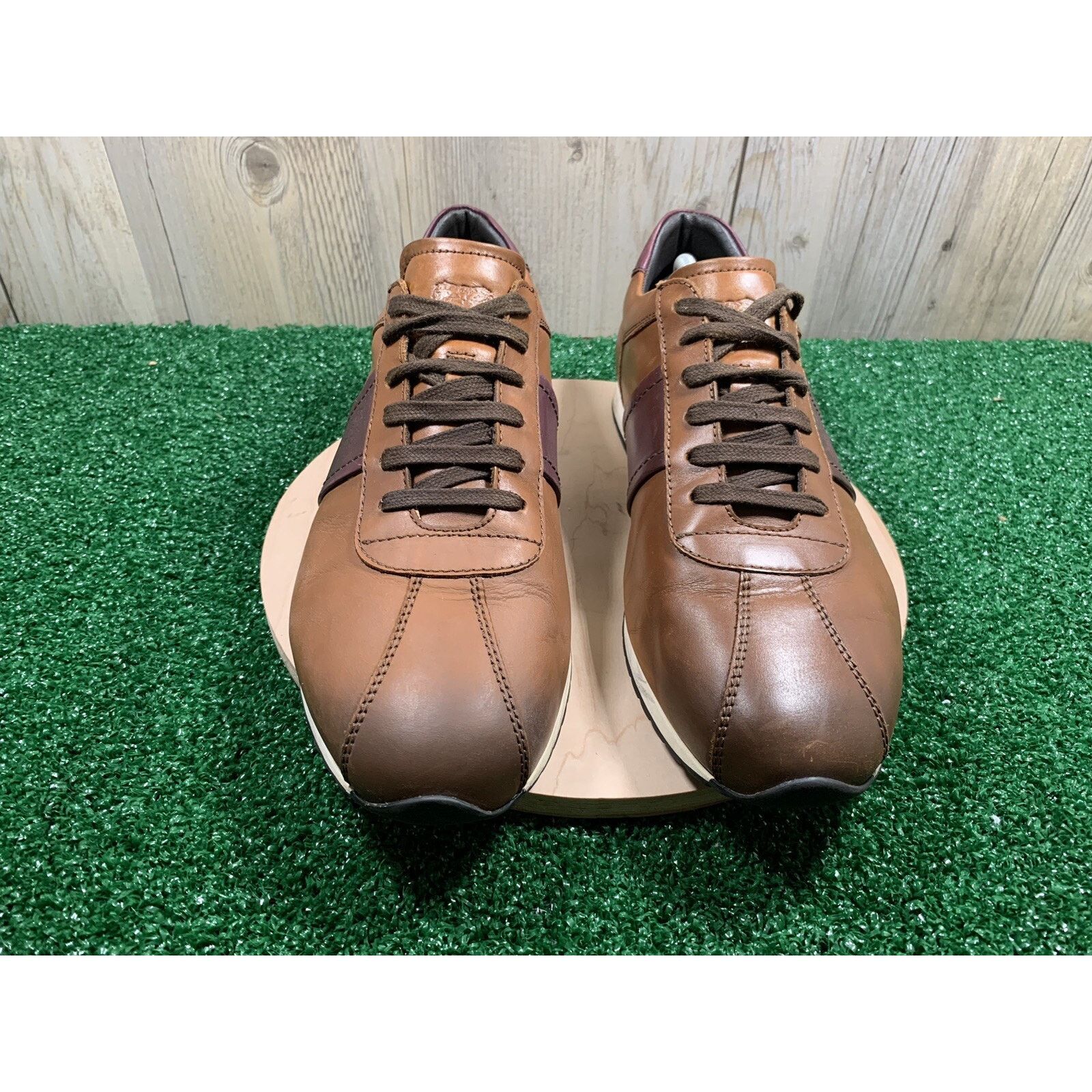 Bruno Magli BRUNOMAGLI EVO COGNAC SMOOTH SIZE 13 MEN Size US 13 / EU 46 - 4 Thumbnail