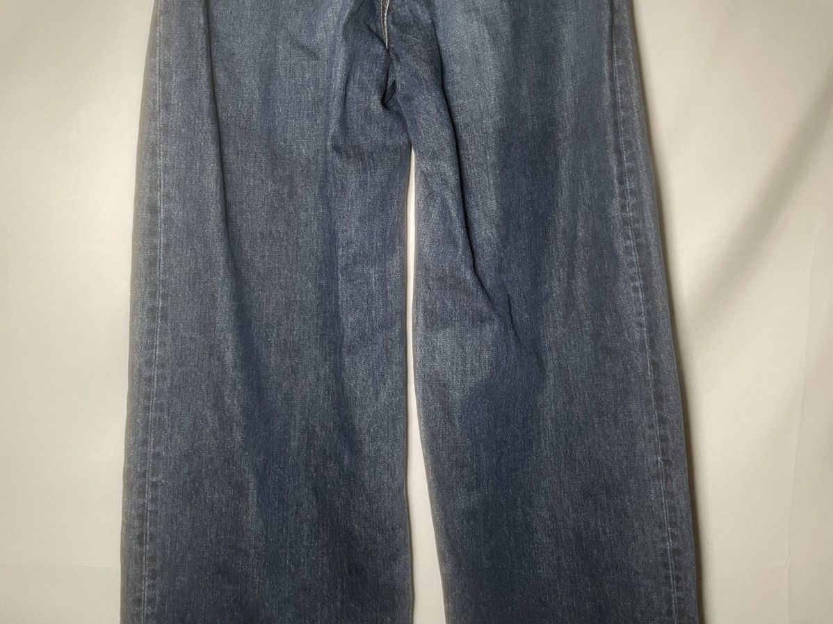 Sacai Sacai Belted Wide Leg Jeans Size 27" / US 4 / IT 40 - 9 Thumbnail