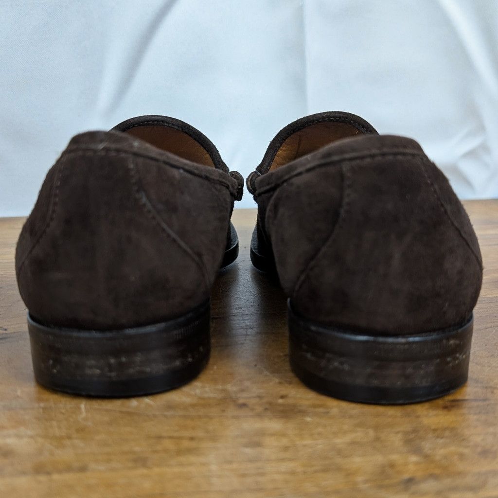 Ralph Lauren × Ralph Lauren Purple Label Ralph Lauren Collection Italian Made ladies' Suede Loafers 8 Size US 8 / IT 38 - 7 Thumbnail