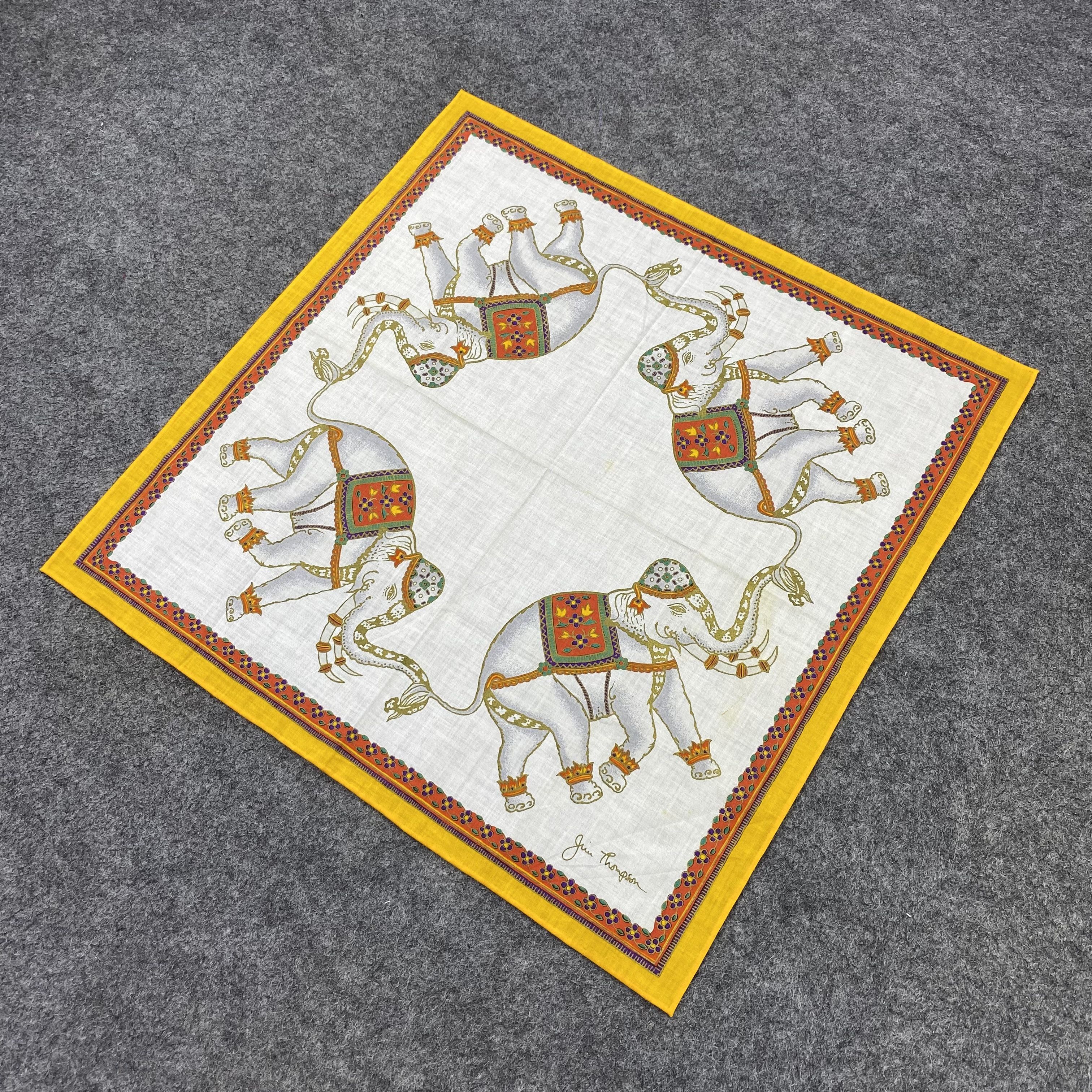 Jim Thompson Jim Thompson Handkerchief / Bandana / Neckerchief-B2122 Size ONE SIZE - 4 Thumbnail
