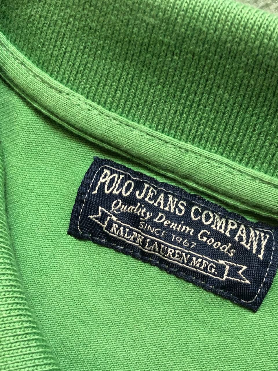 Ralph Lauren Ralph Lauren Polo Jeans Company Green polo Size US M / EU 48-50 / 2 - 2 Thumbnail