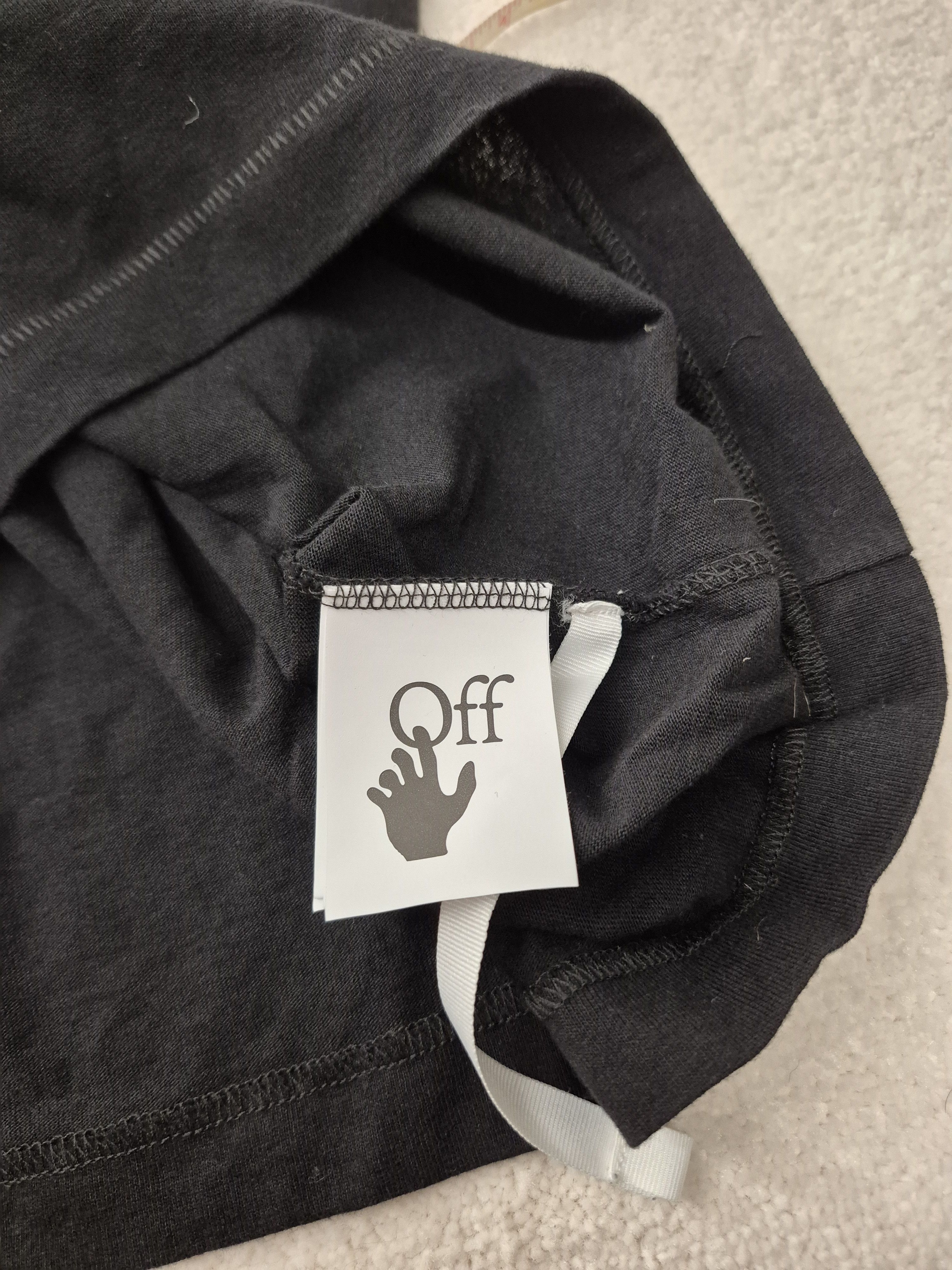 Off-White Off White Black Fire Tape Arrow Virgil New XS Size US XS / EU 42 / 0 - 7 Thumbnail