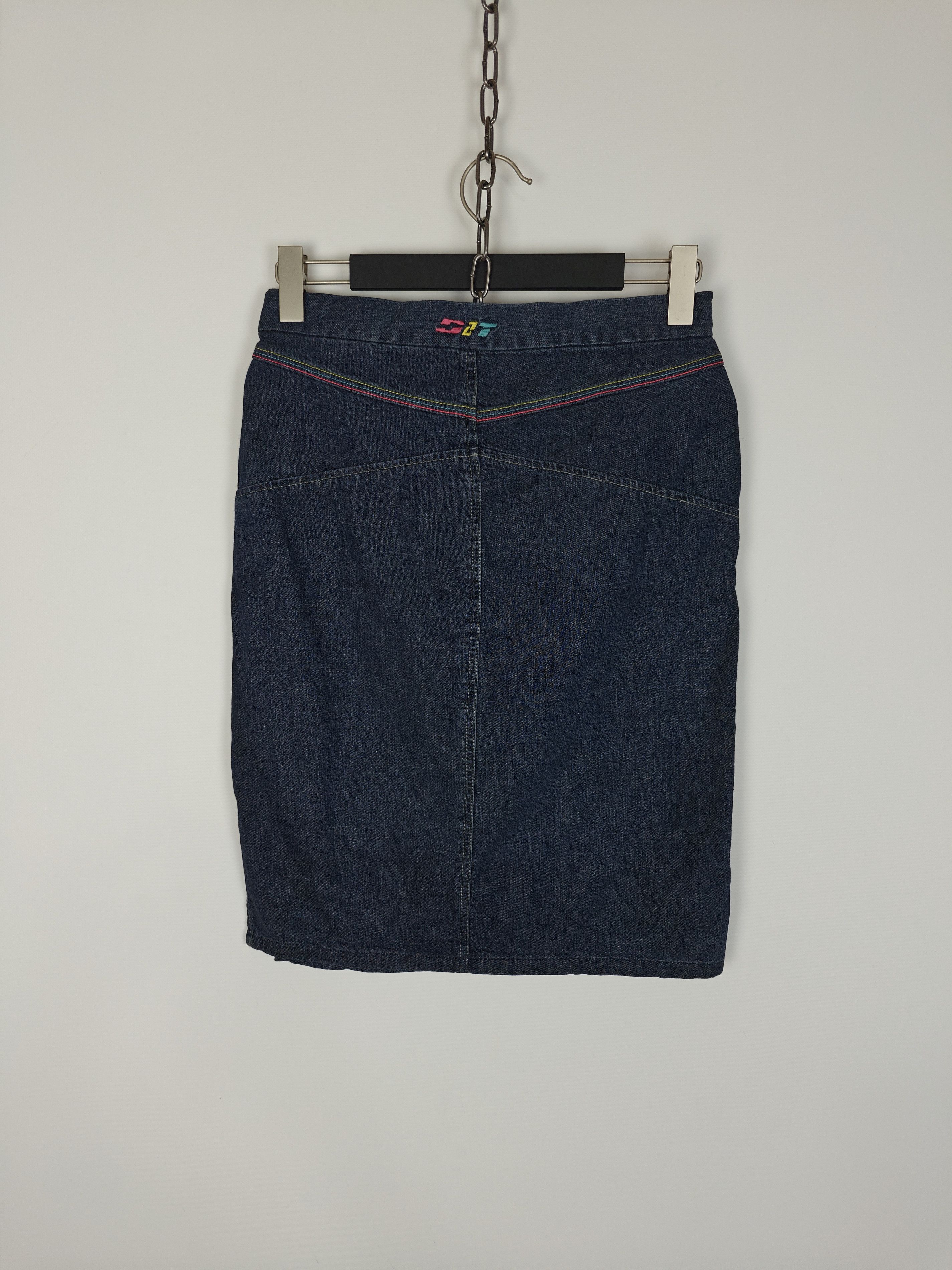 Diesel Diesel Vintage Skirt Cotton Blue size 28 Size 28" / US 6 / IT 42 - 6 Thumbnail