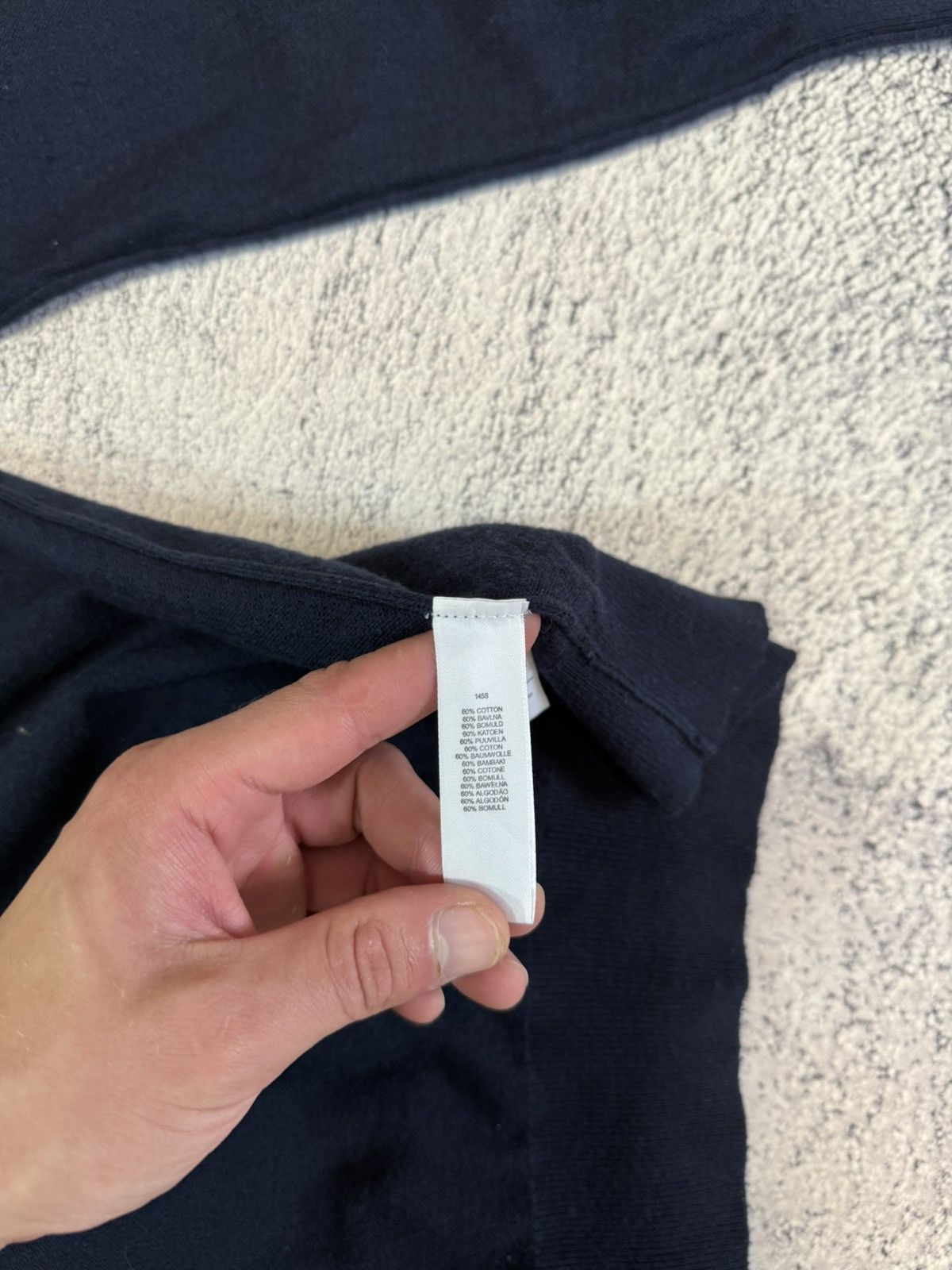 Paul Smith Paul Smith Sweater Mens L Navy Logo Crewneck Jumper Pullover Size US L / EU 52-54 / 3 - 6 Thumbnail