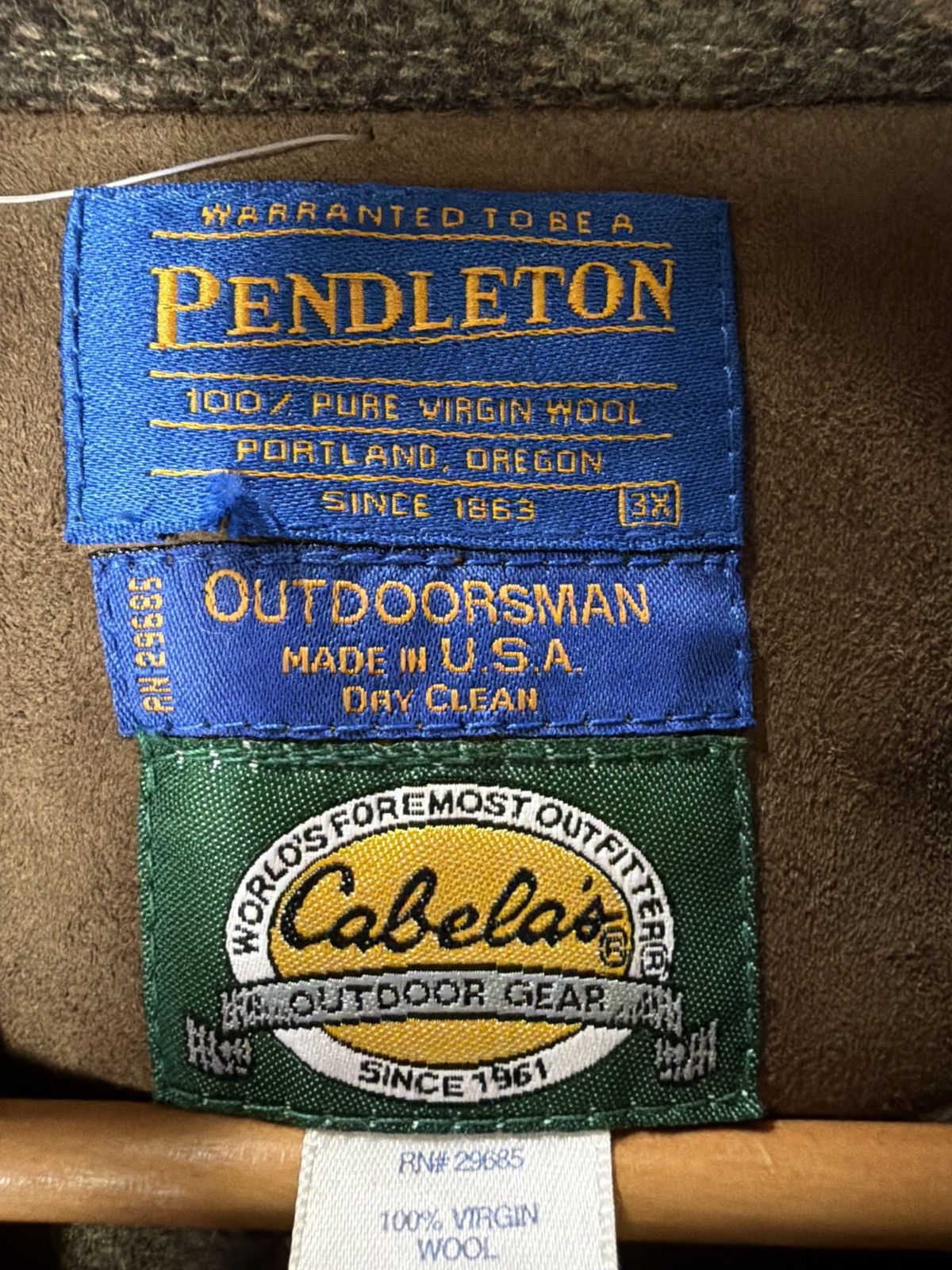 Pendleton Vintage Pendleton x Cabela’s Wool Bomber coat Size US XXL / EU 58 / 5 - 3 Thumbnail
