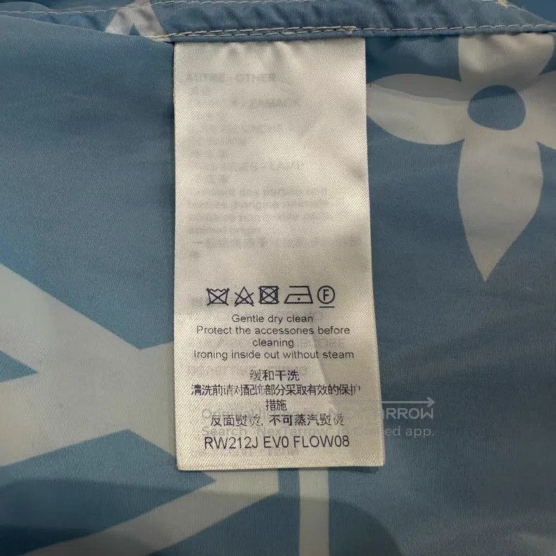 Louis Vuitton Louis Vuitton Blue logo presbyopic full print hooded draws Size XS / US 0-2 / IT 36-38 - 8 Thumbnail
