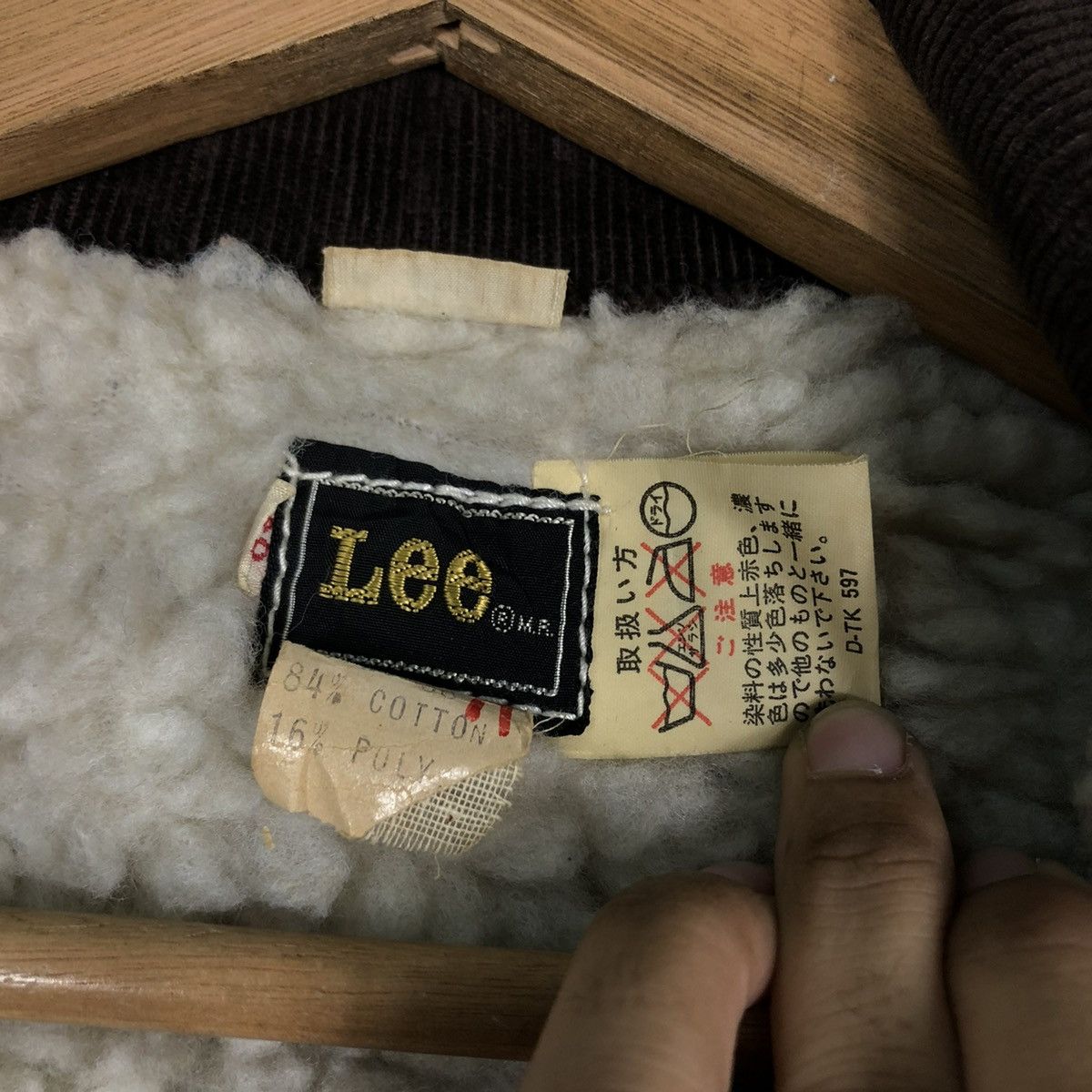 Lee × Vintage 🔥VINTAGE TRUCKER BIKER JACKET CORDUROY LEE RIDERS Size US M / EU 48-50 / 2 - 21 Thumbnail